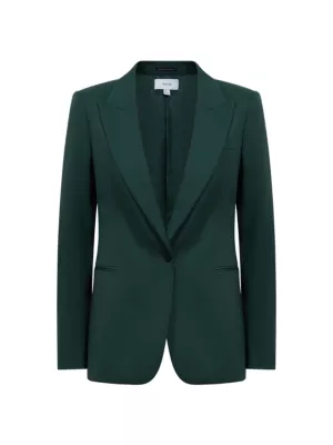 Shop Reiss Jade Wool-Blend Tuxedo Jacket | Saks Fifth Avenue