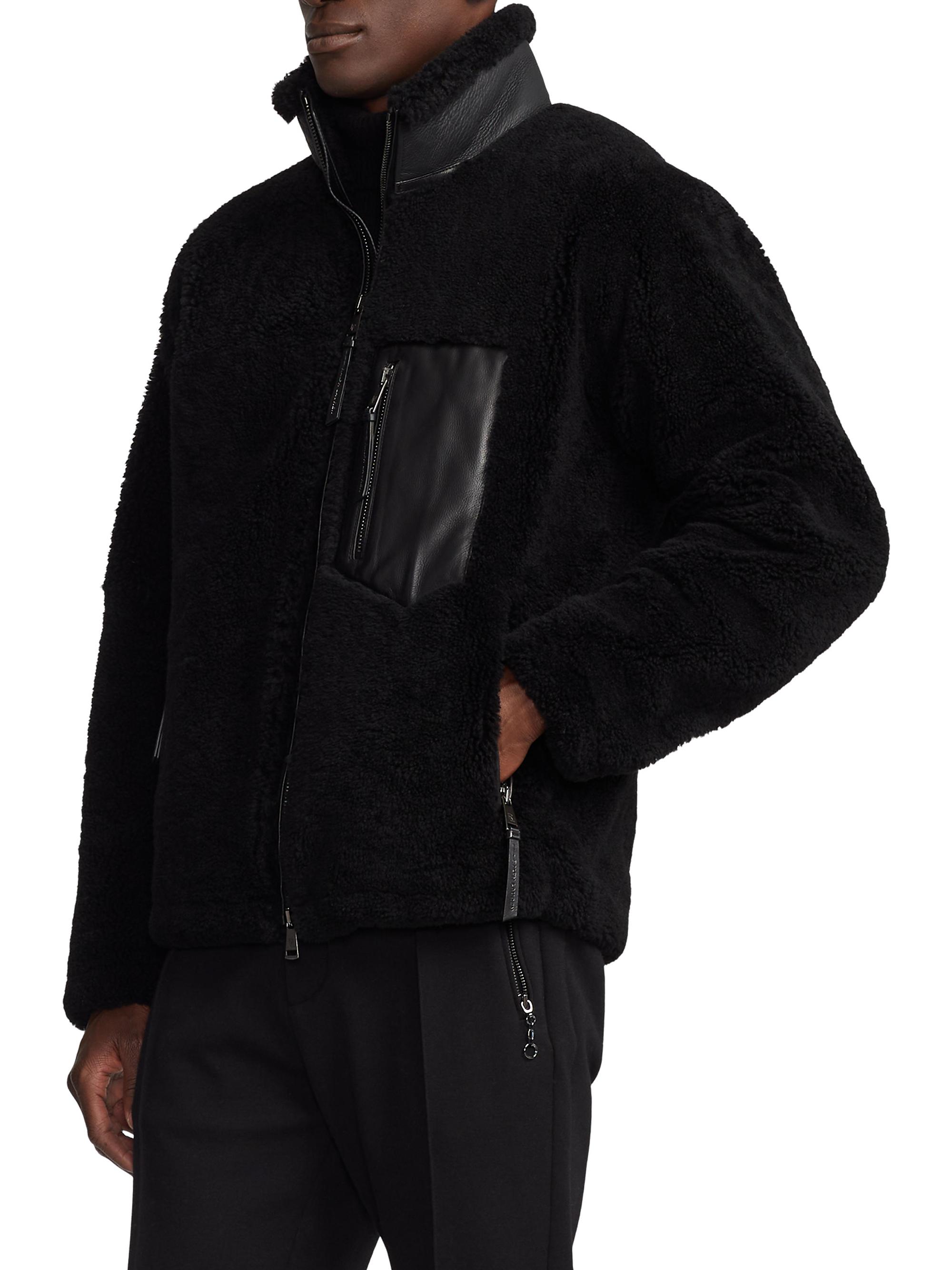 Ralph Lauren Purple Label Shearling Zip-Up Jacket | Saks Fifth Avenue