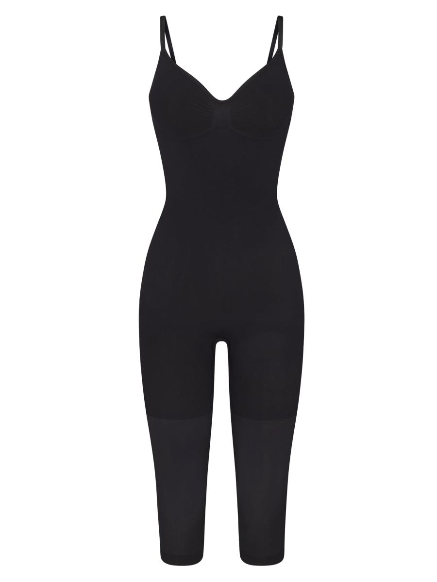 SKIMS Seamless Sculpt Ankle-Crop Catsuit | Saks Fifth Avenue