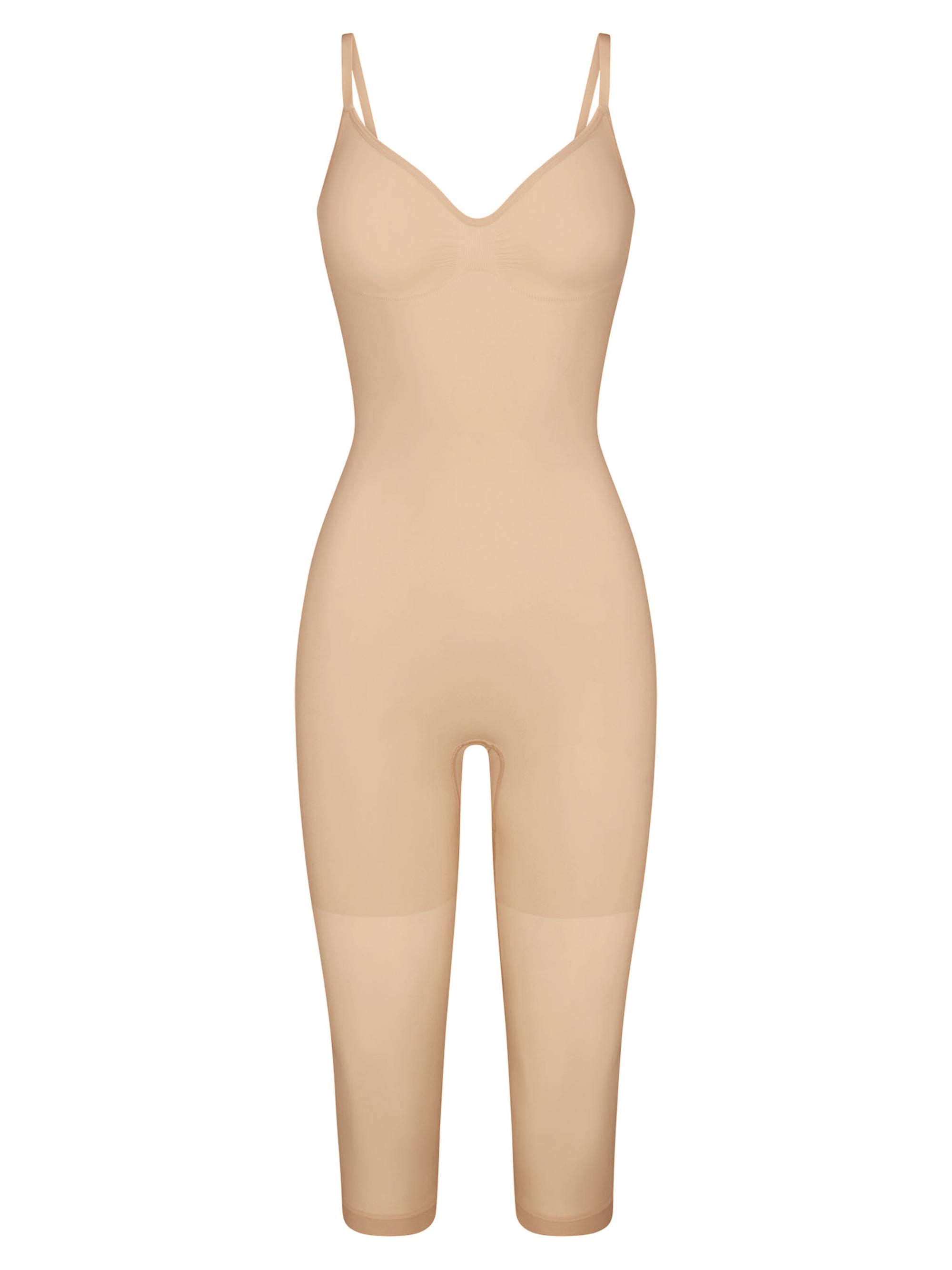 SKIMS Seamless Sculpt Ankle-Crop Catsuit | Saks Fifth Avenue
