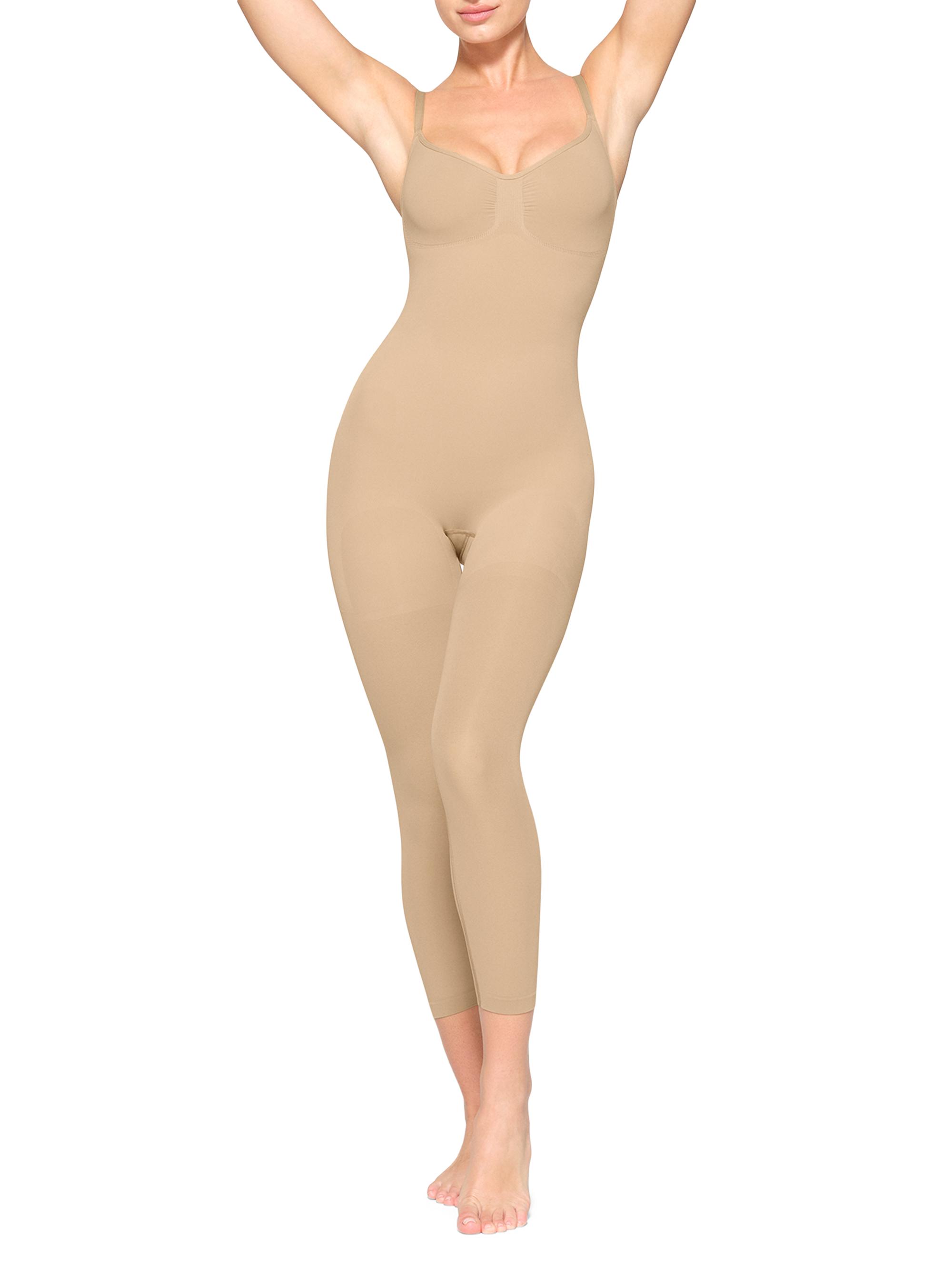 SKIMS Seamless Sculpt Ankle-Crop Catsuit | Saks Fifth Avenue