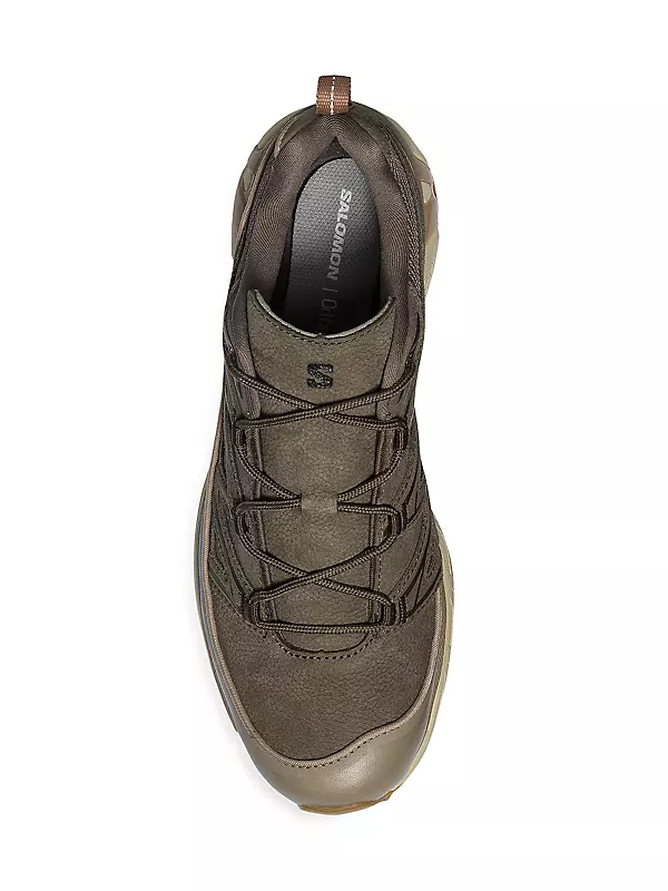 Shop Salomon Unisex XT-6 Expanse Leather Low-Top Sneakers Shop Salomon Unisex XT-6 Expanse Leather Low-Top Sneakers