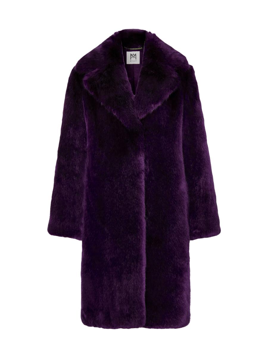 Millyのコート Milly Riley Oversized Faux Fur Coat | Saks Fifth Avenue