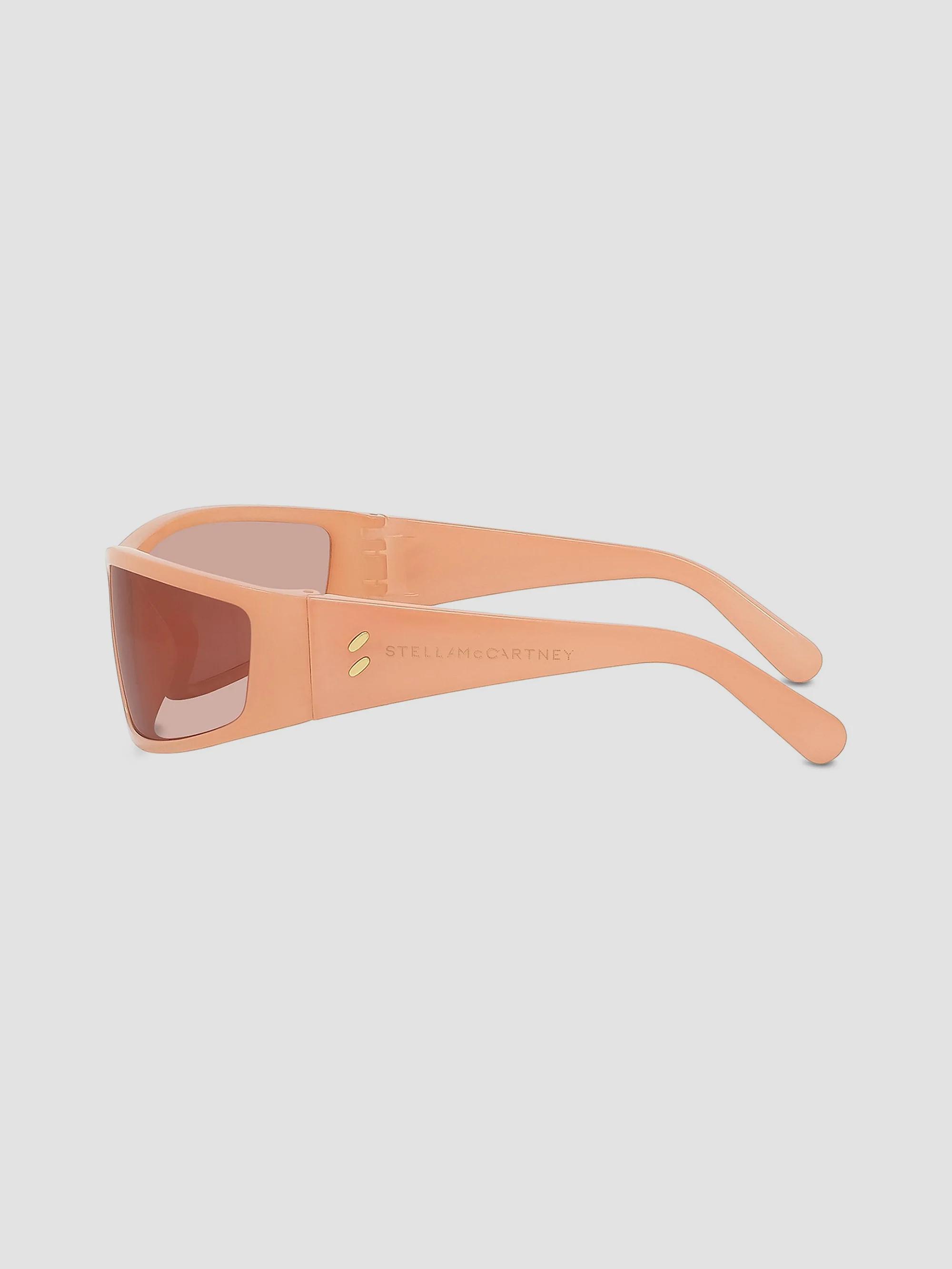 Stella McCartney Fashion Show 70MM Wrap Sunglasses | Saks  display picture 3