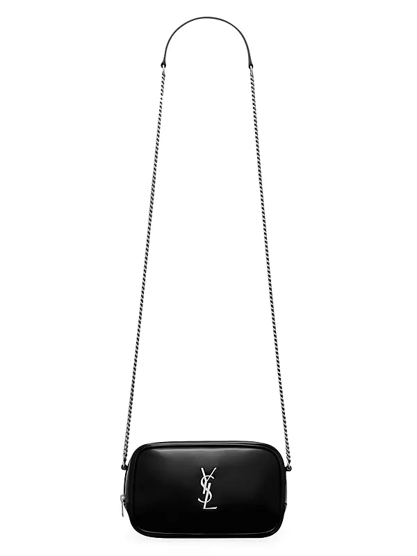 Shop Saint Laurent Lou Mini Bag In Shiny Leather | Saks Fifth Avenue