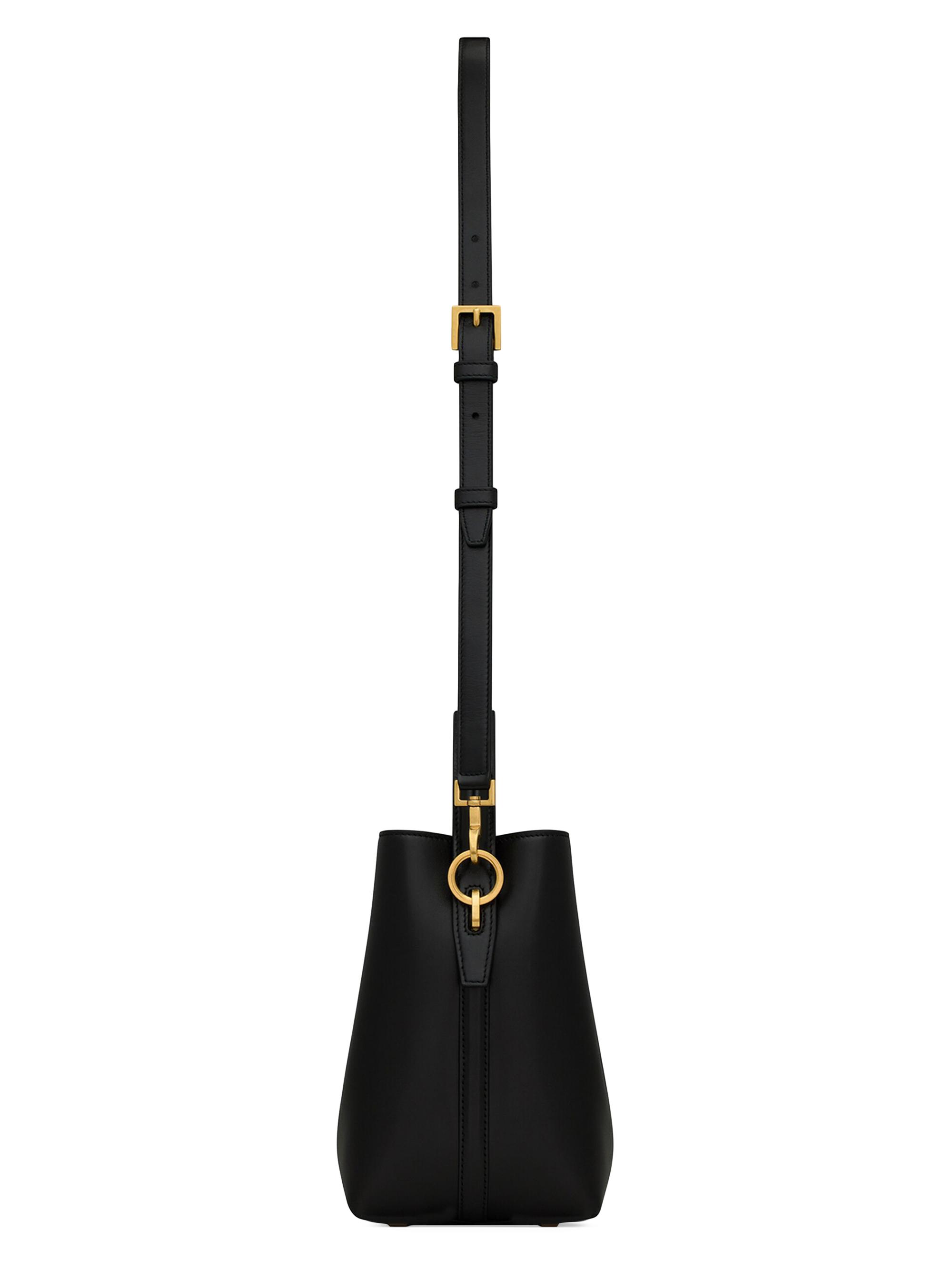 Saint Laurent Le 37 Small Bucket Bag in Shiny Leather | Saks Fifth