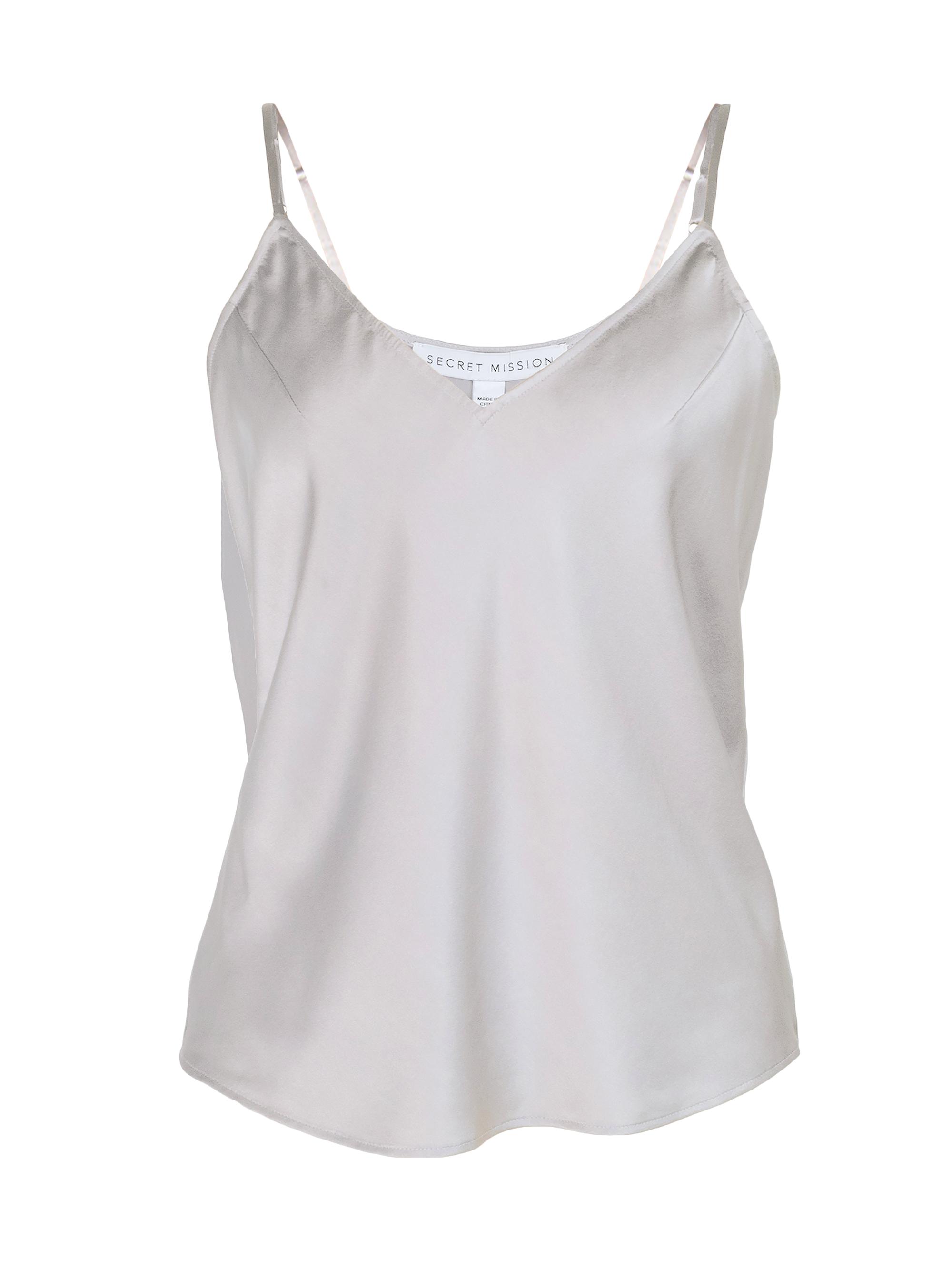 Secret Mission Women's Adina Cami Top - Silver
