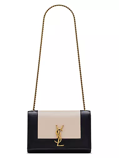 Small Kate Shoulder Bag in Smooth and Shiny Leather