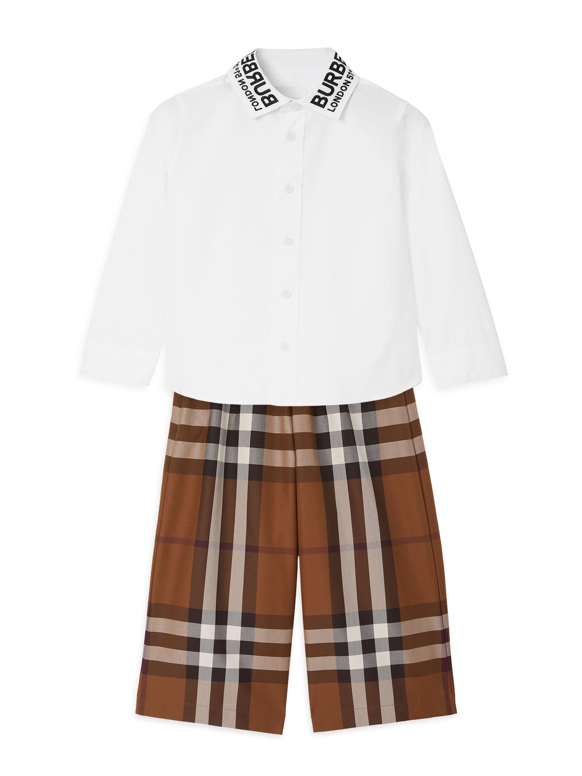 burberry 2 piece short set