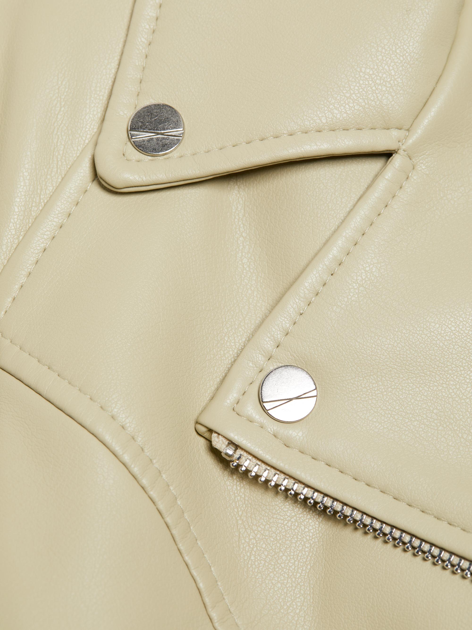 Lamarque Monica Vegan Leather Biker Jacket | Saks Fifth Avenue