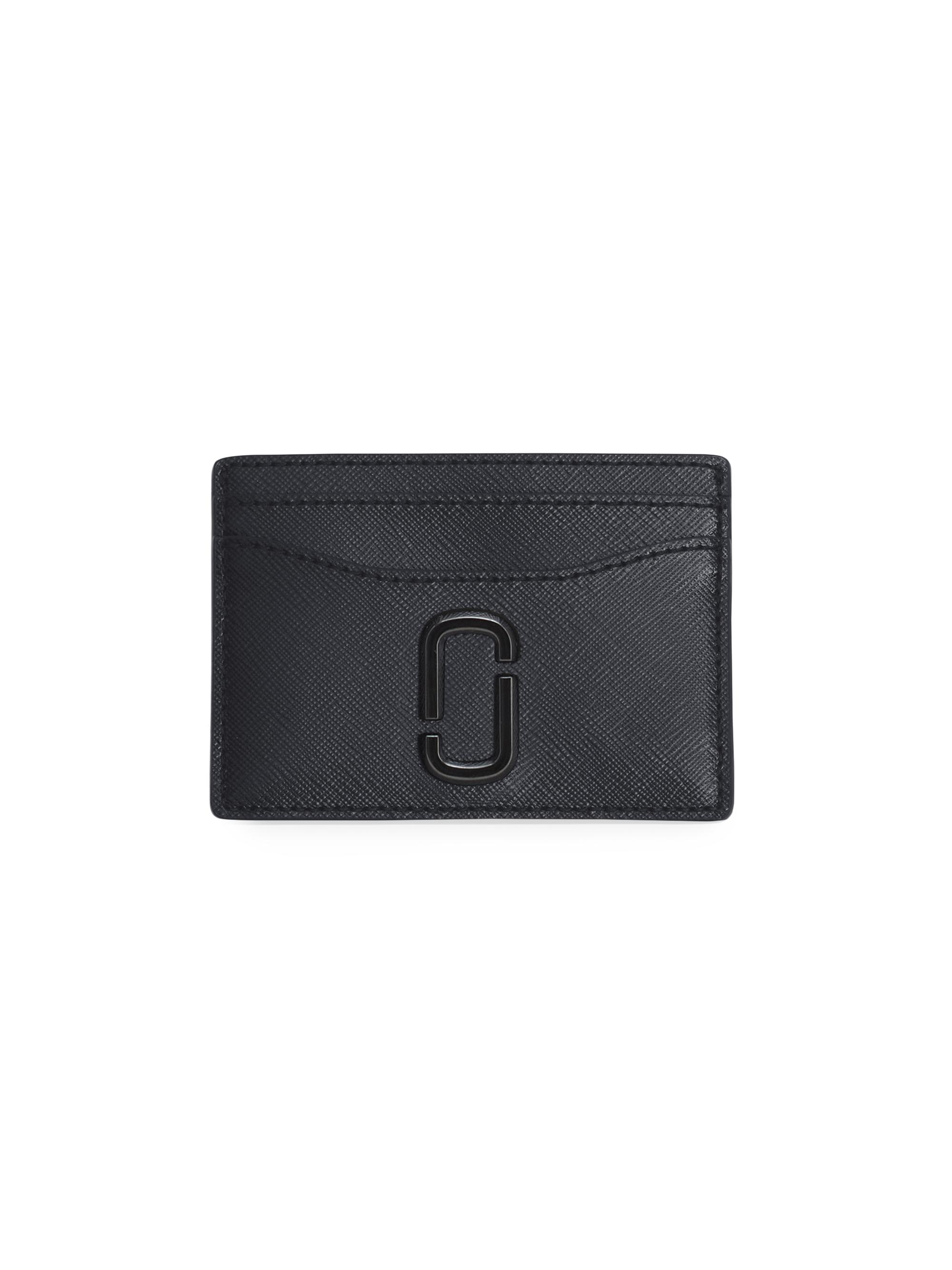 Marc Jacobs Women's The J Marc Leather Card Case - Black