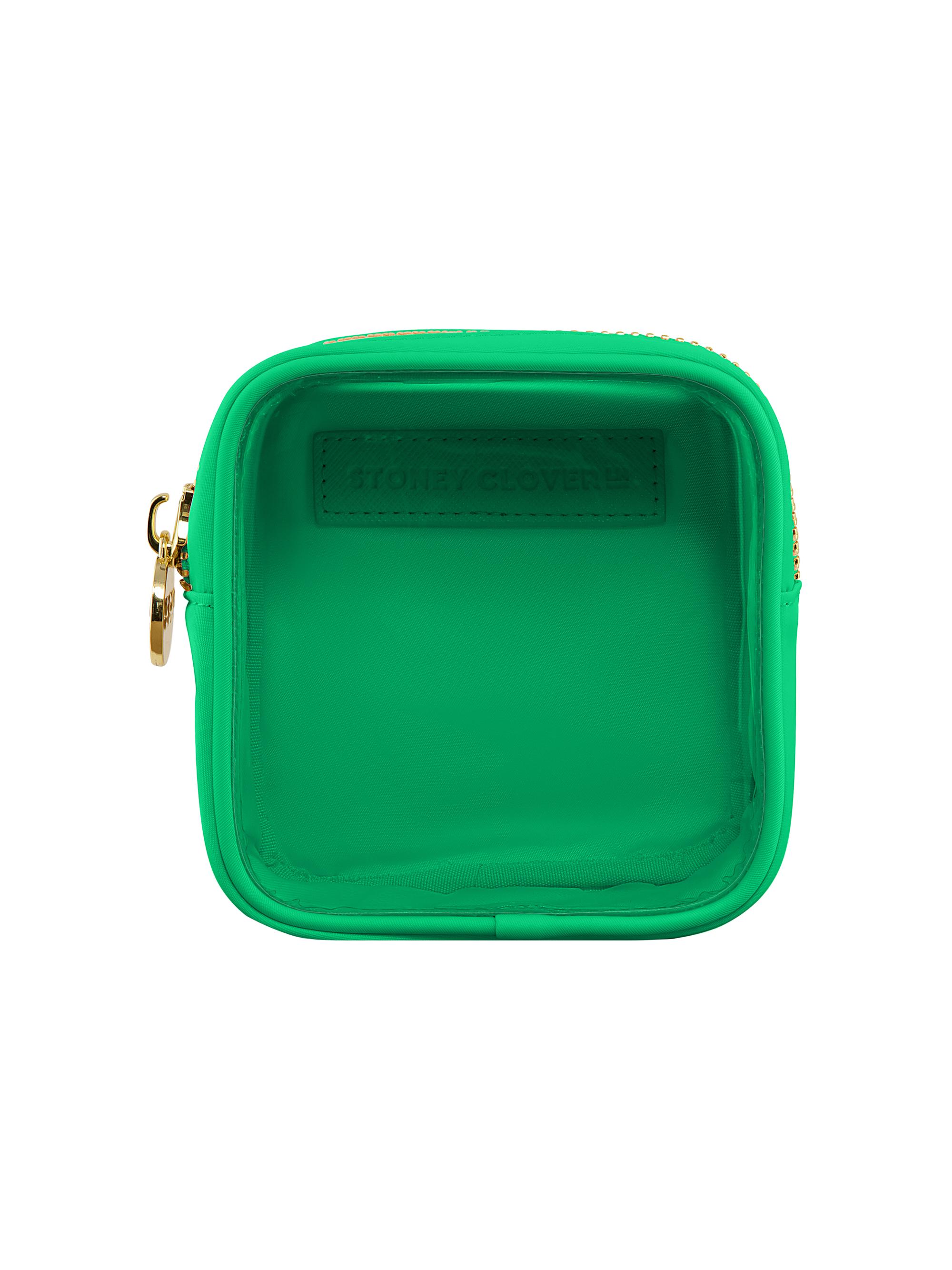 Stoney Clover Lane Clear Front Mini Pouch - Avocado