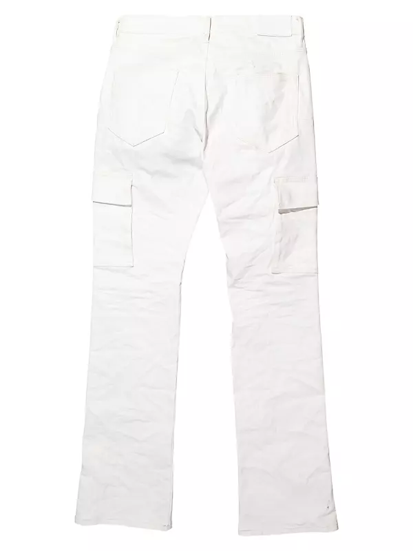 Monogram Embossed Suede Carpenter Pants - Men - Ready-to-Wear