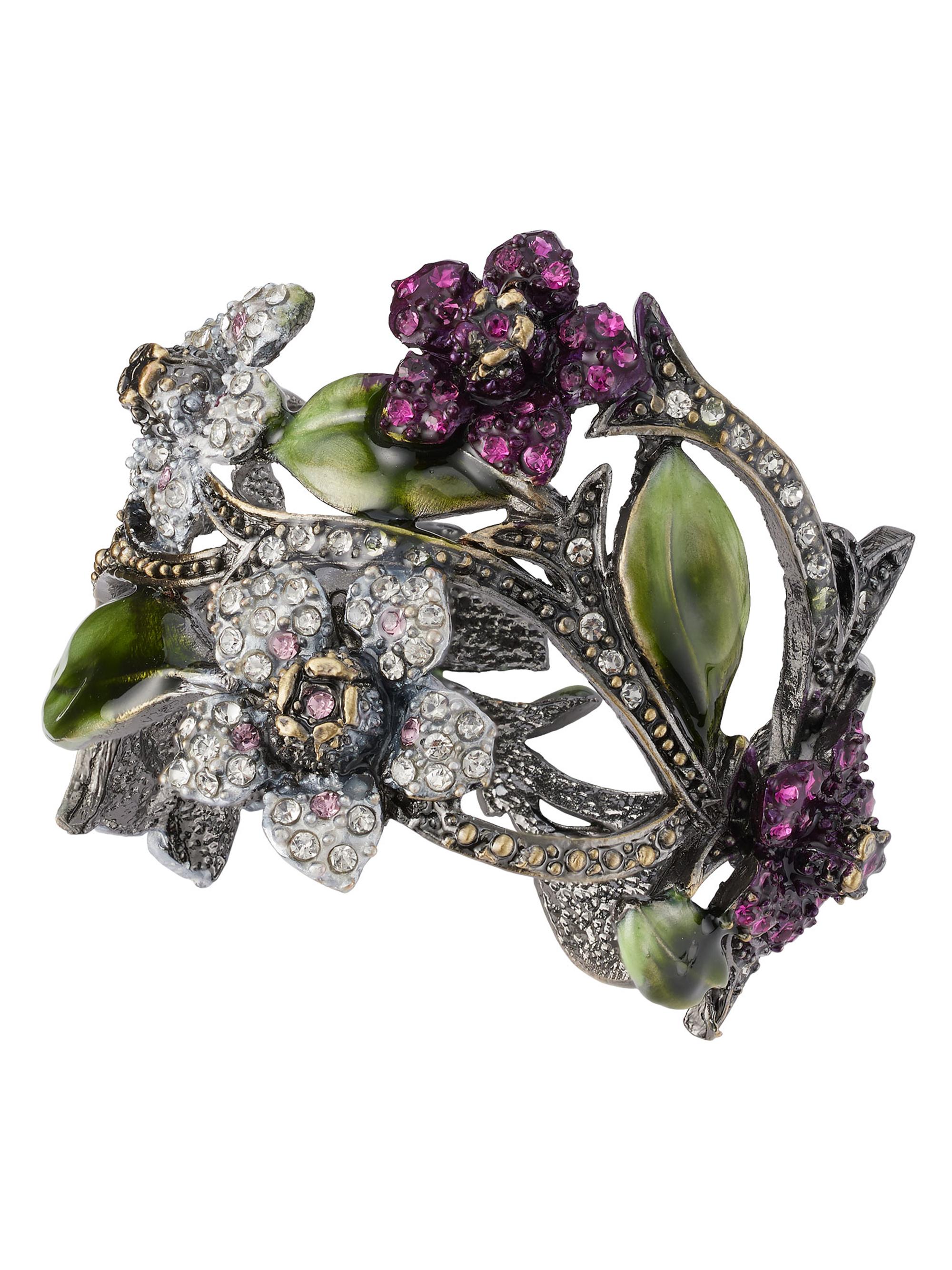 Olivia Riegel Sophie 4-Piece Napkin Rings Set - Green Pink