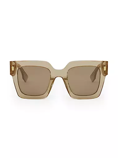 Fendi Roma 50MM Square Sunglasses