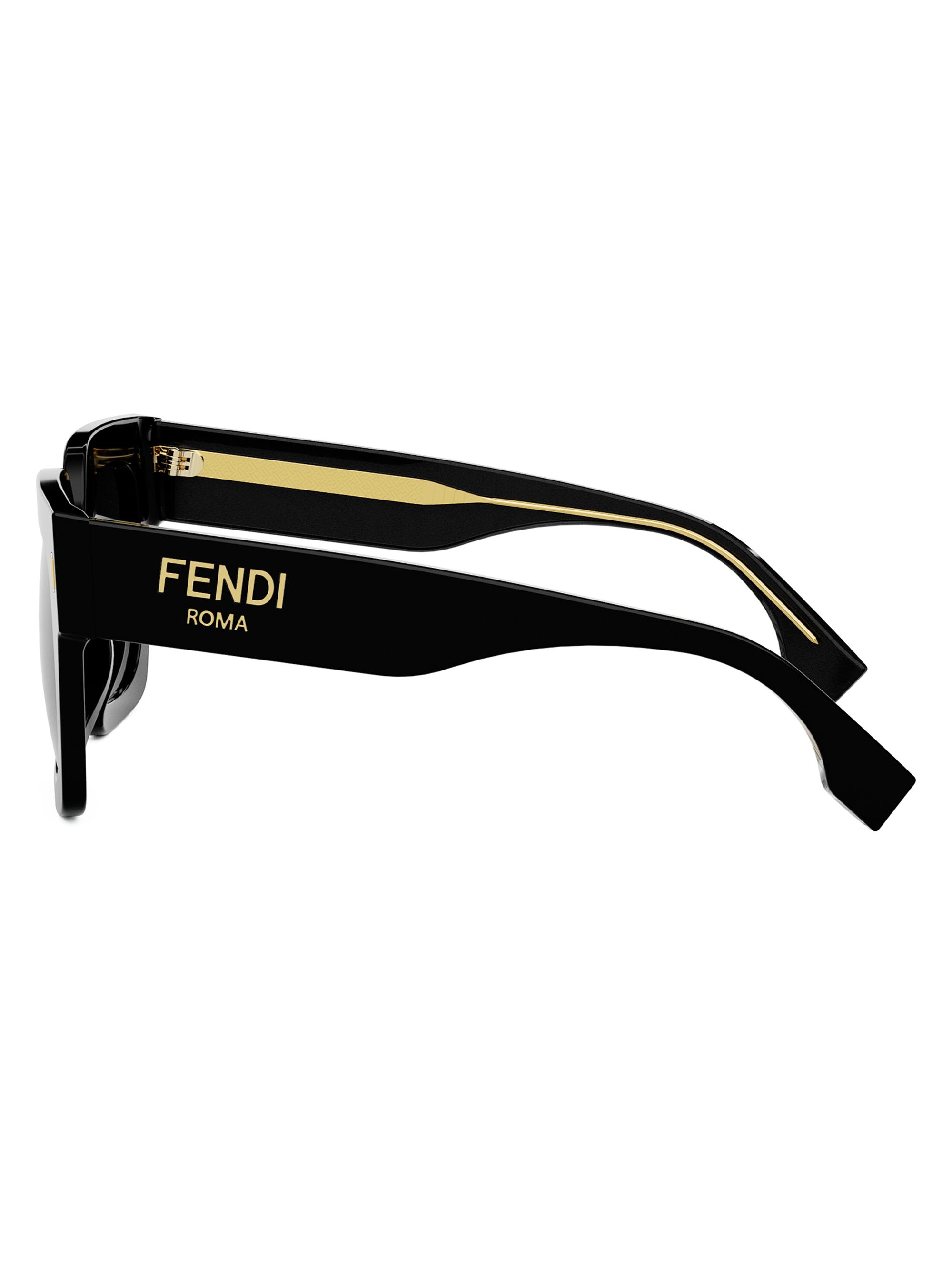 Fendi Fendi Roma 50MM Square Sunglasses | Saks Fifth Avenue
