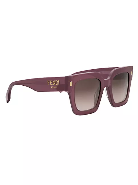 Fendi Women's Roma Square Sunglasses
