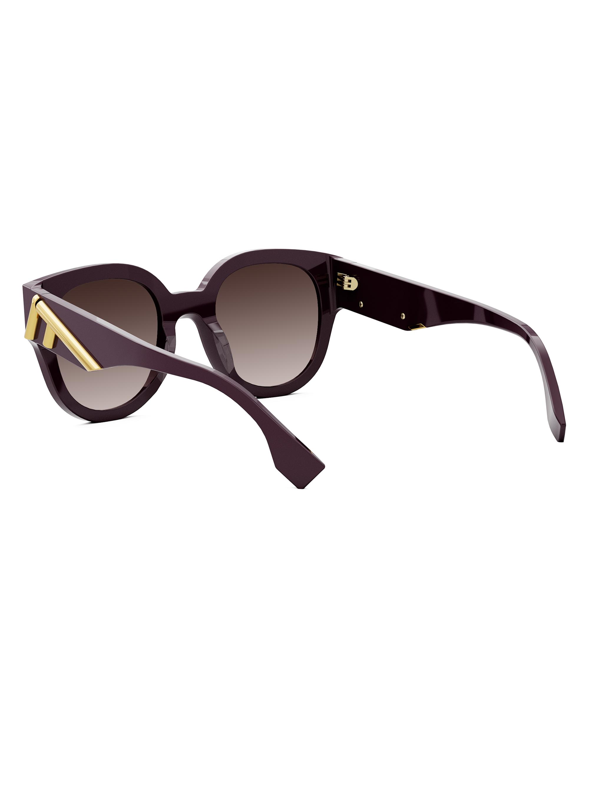 Fendi Fendi First 63MM Round Sunglasses | Saks Fifth Avenue