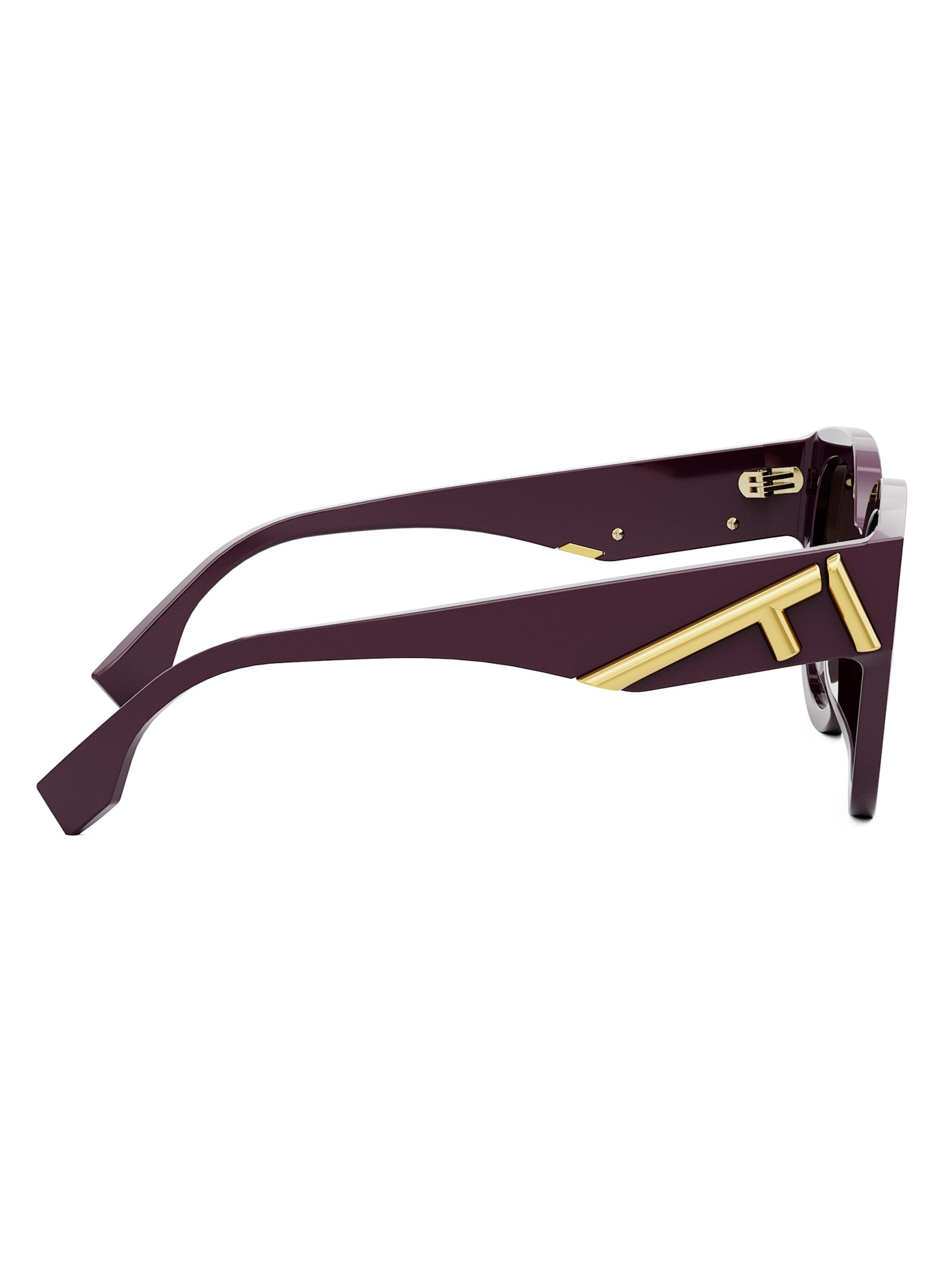 Fendi Fendi First 63MM Round Sunglasses | Saks Fifth Avenue