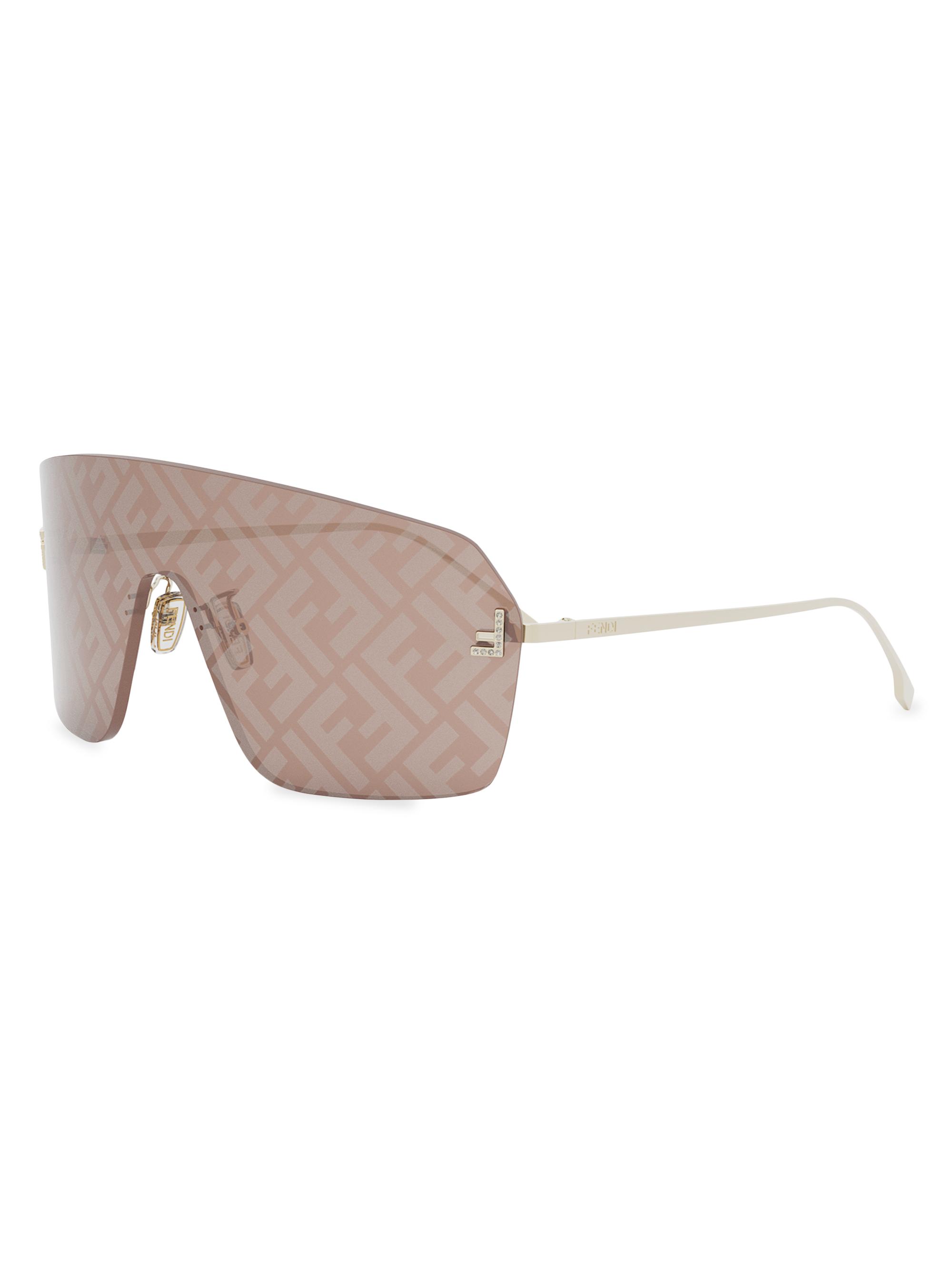 Fendi First Sunglasses color tan gradient lenses Fendi First Crystal Brown | Fendi main image 4