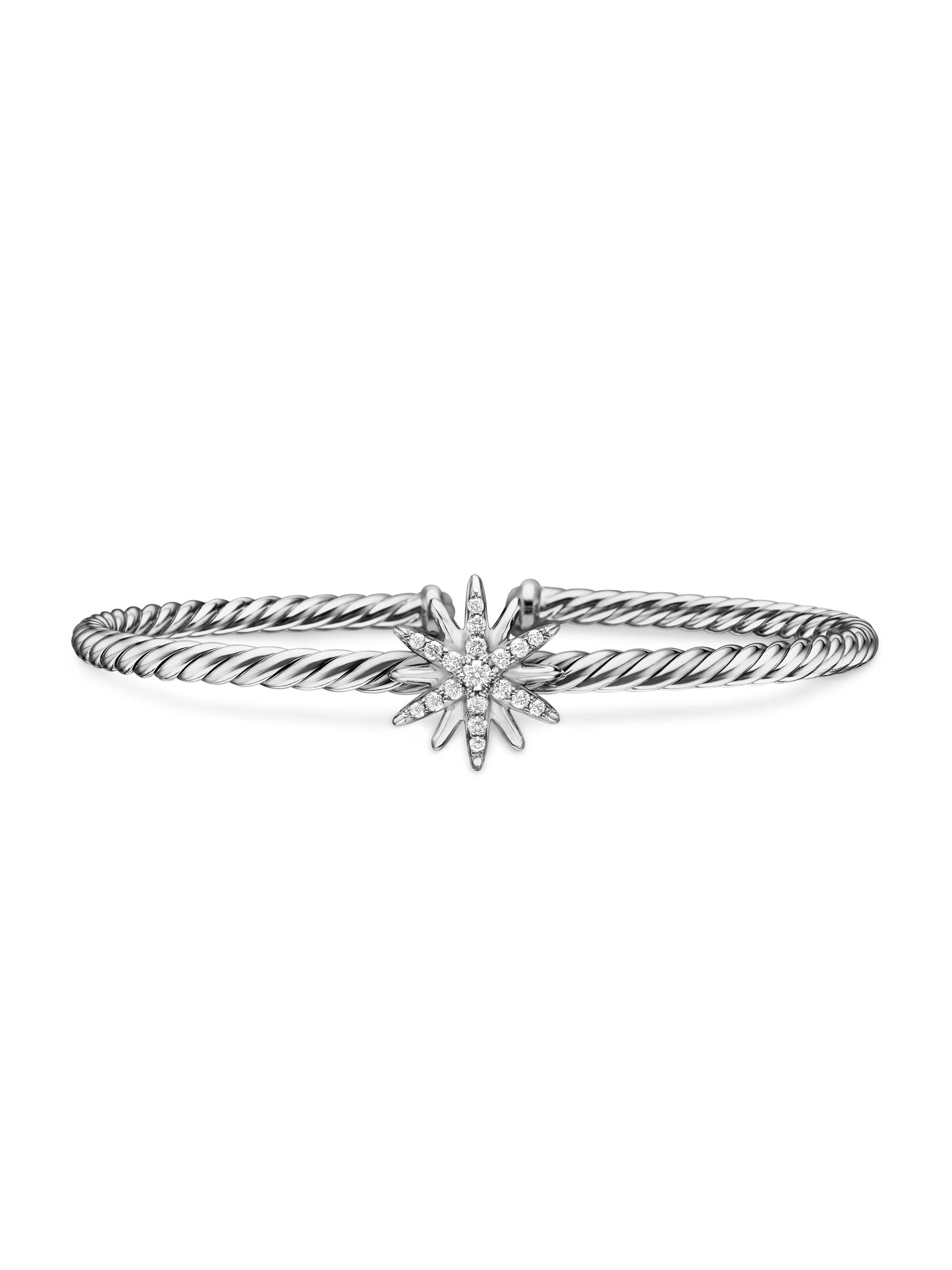 David Yurman Women's Starburst Center Station Bracelet in Sterling Silver - Silver