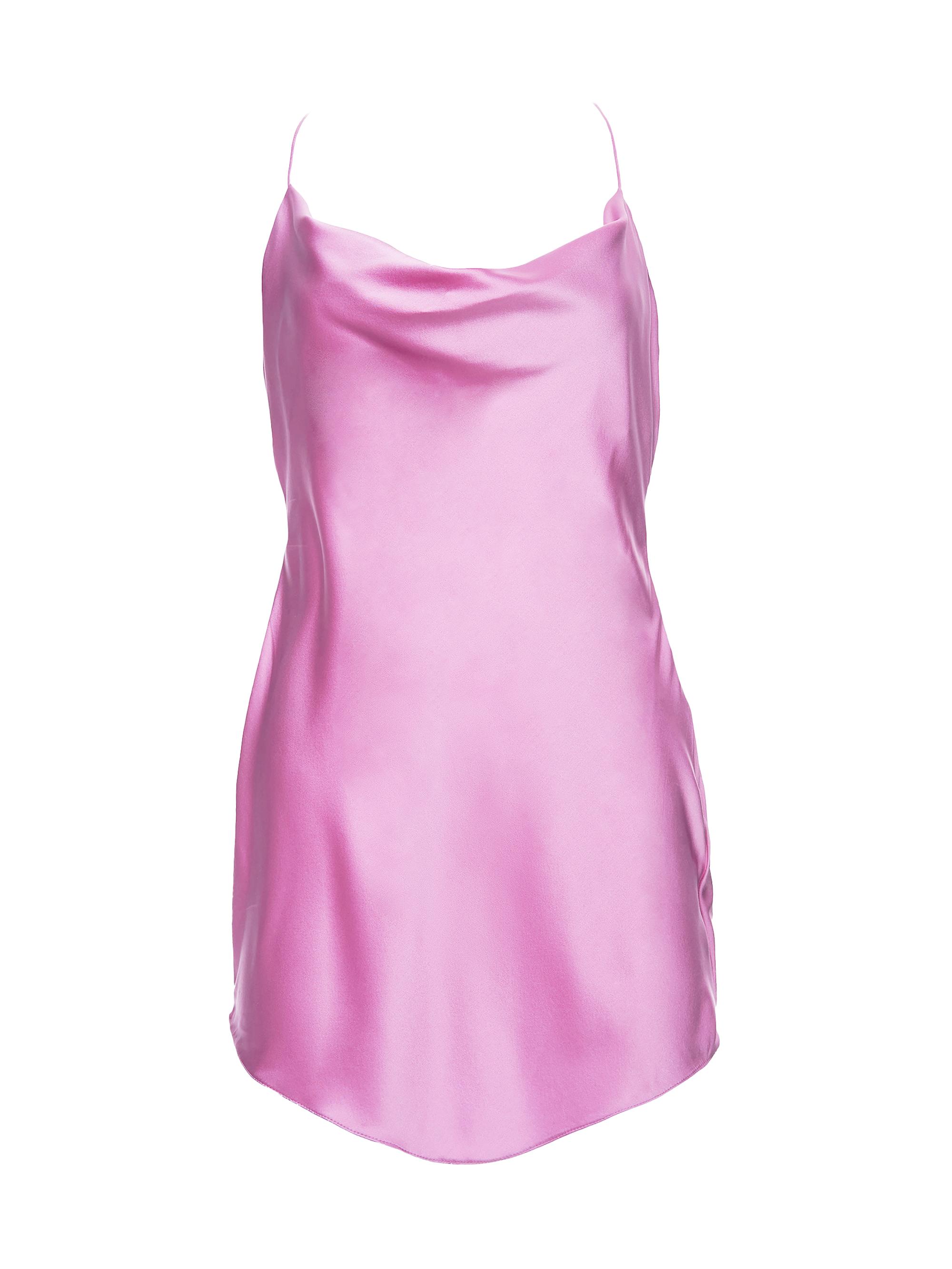 Ser.o.ya Women's Pracilla Silk Mini Dress - Rose Bud