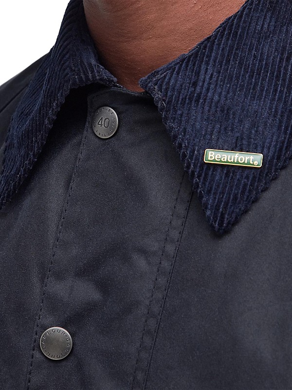Shop Barbour 40th Anniversary Beaufort Waxed Cotton Jacket Shop Barbour 40th Anniversary Beaufort Waxed Cotton Jacket