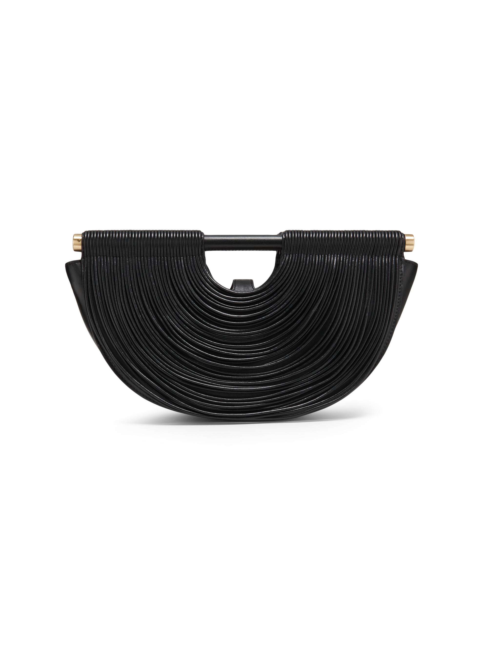 Cult Gaia Women's Lou Fringe Leather Clutch - Off White
