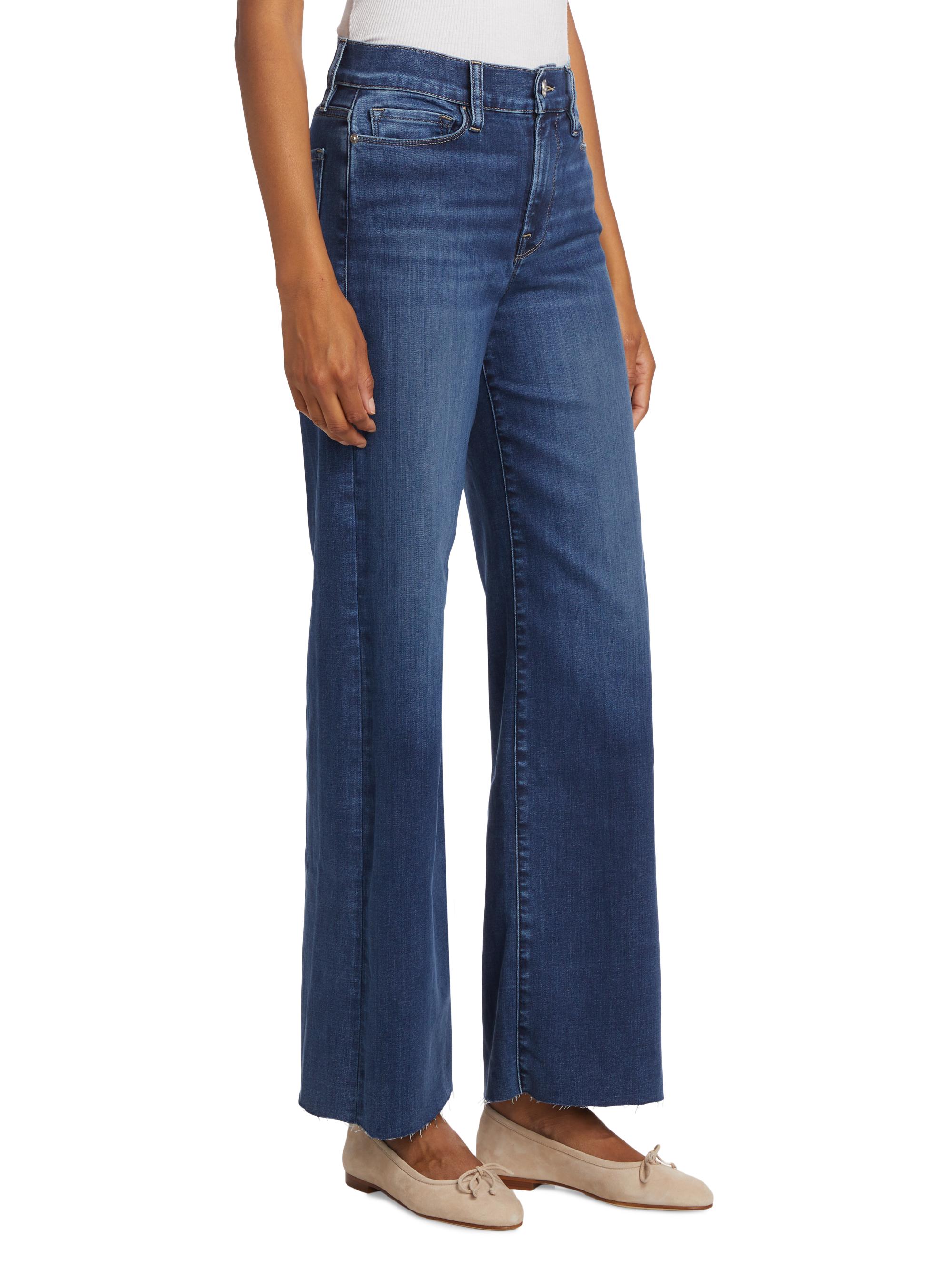 Le Slim Wide-Leg Jeans
