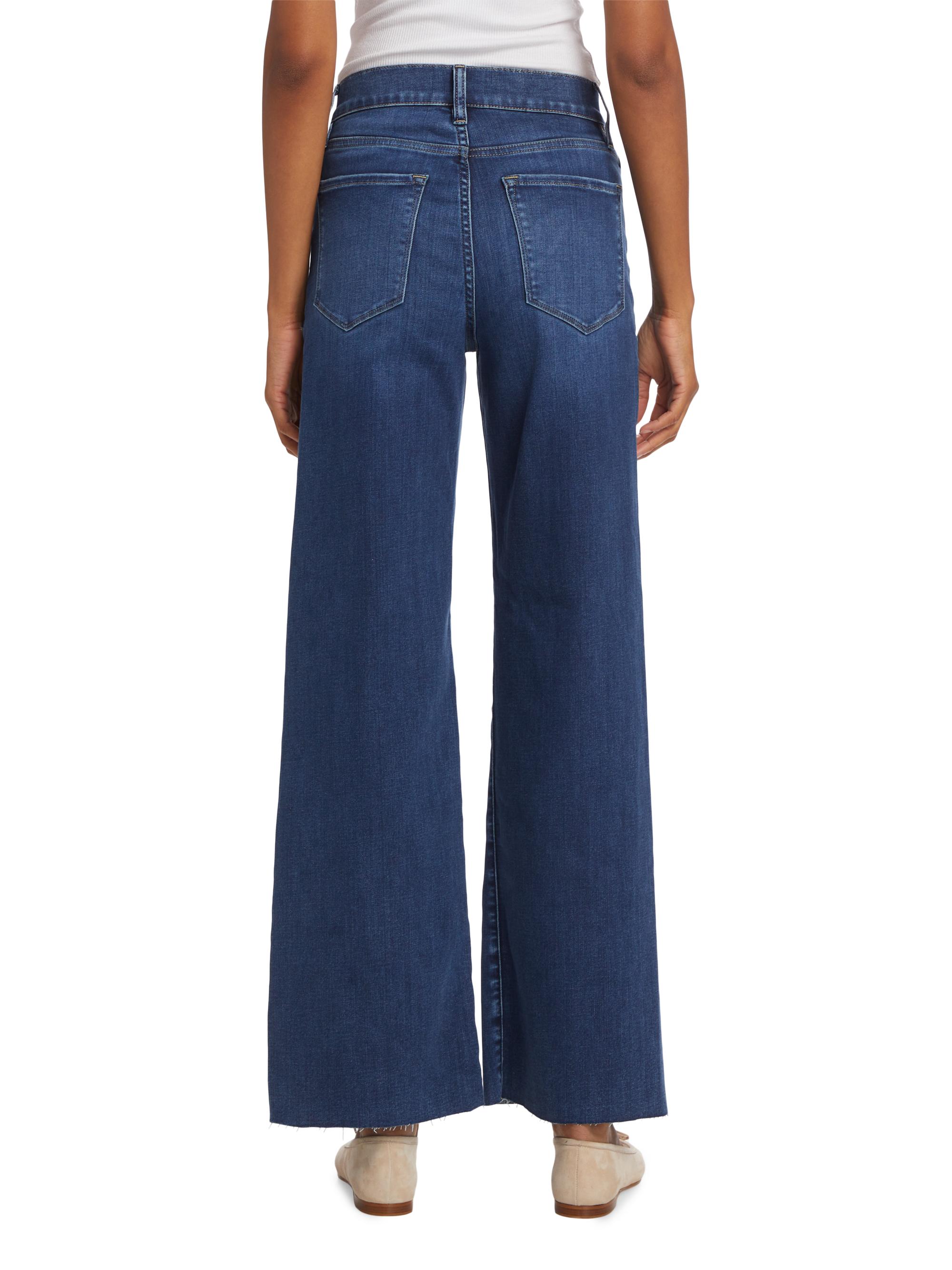 Le Slim Wide-Leg Jeans