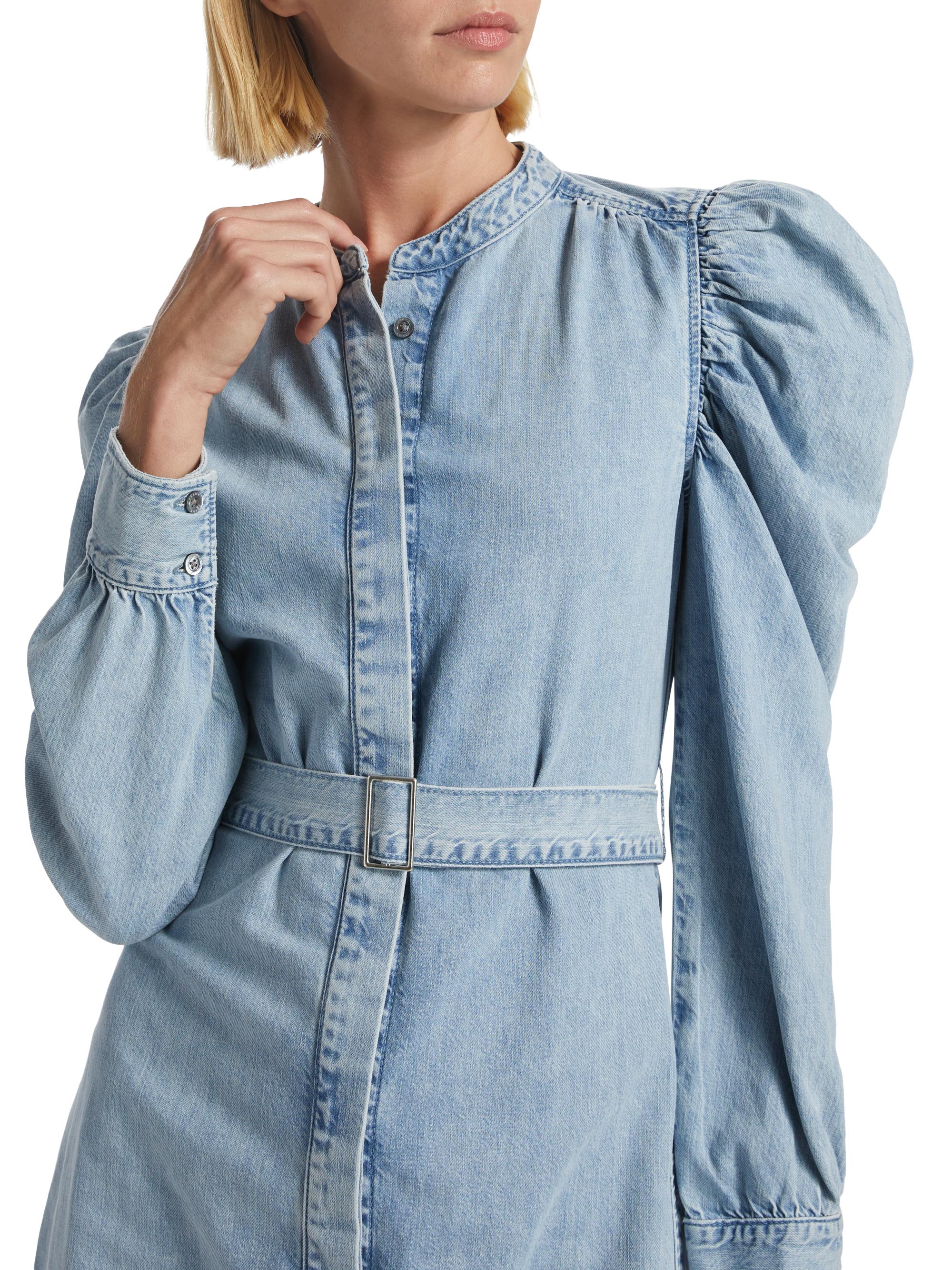 FRAME Gillian Denim Dress | Saks Fifth Avenue