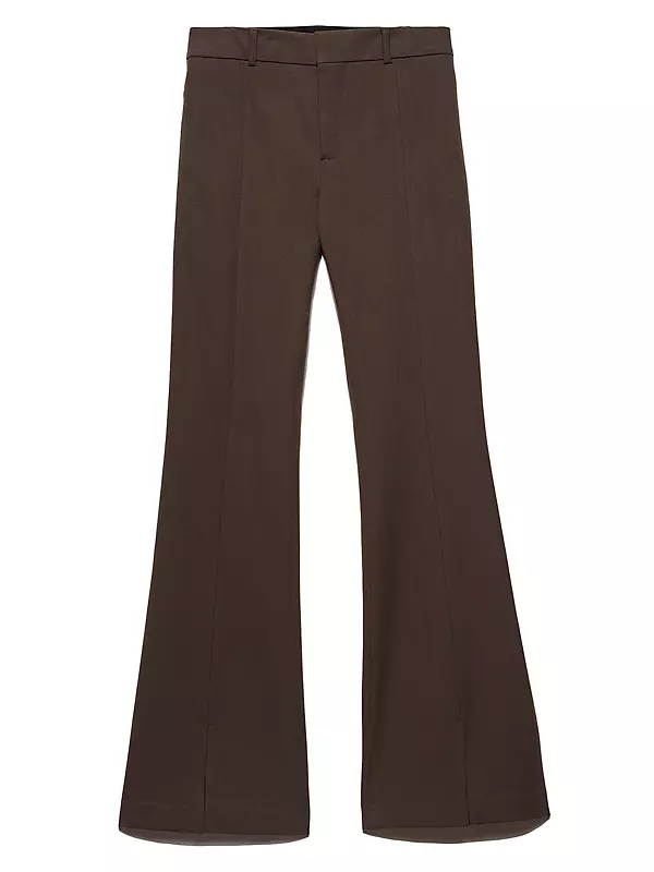 Le High Flared Split Trousers