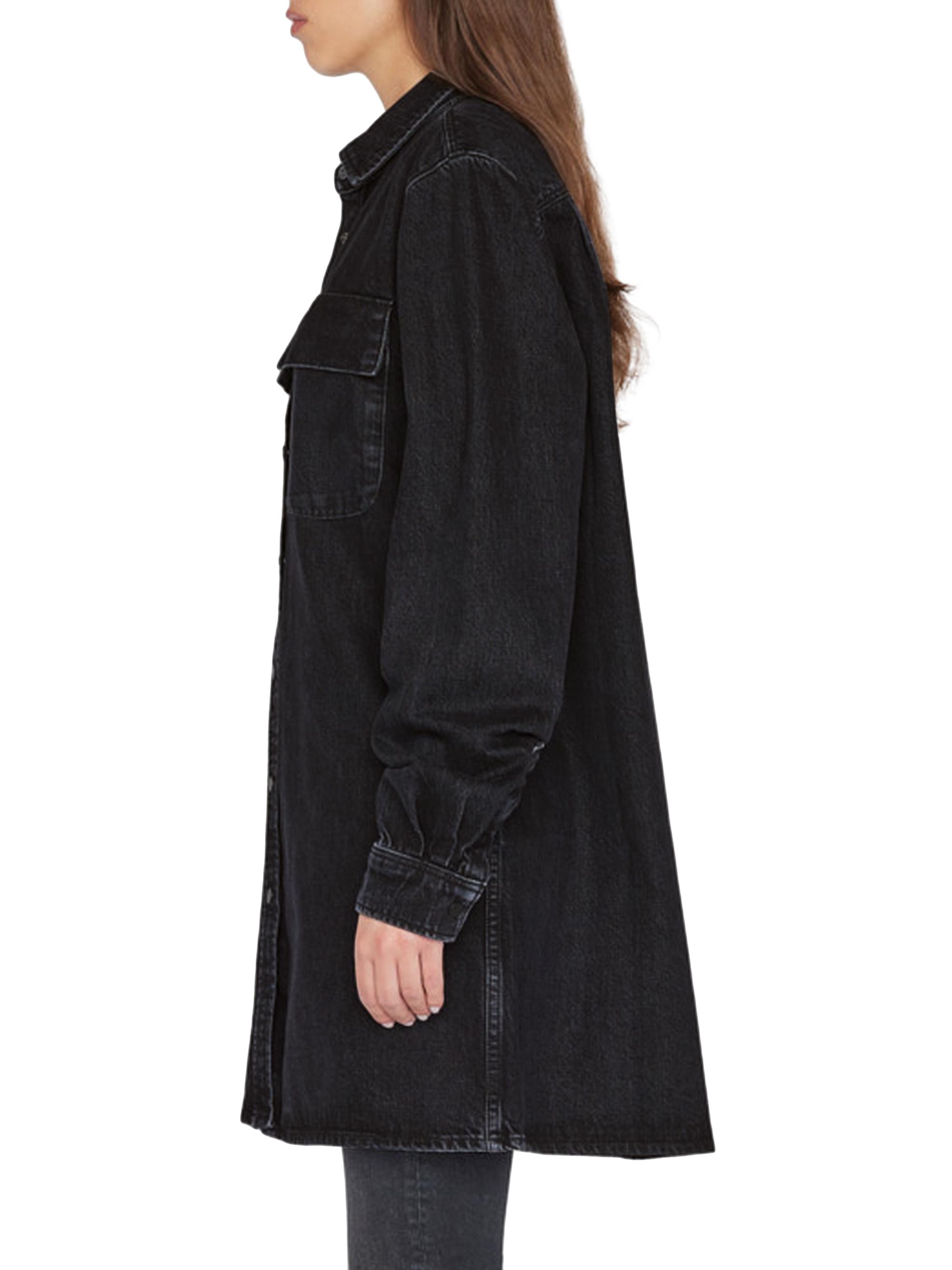 frame a line shirt dress FRAME A-Line Denim Shirtdress