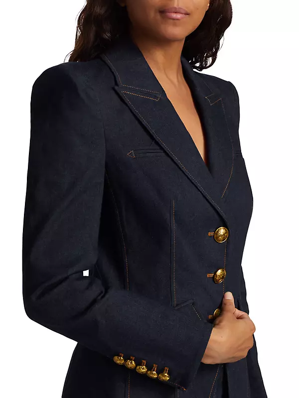  Veronica Beard Women's Scuba Jacket, Navy, Blue, 0 : Clothing,  Shoes & Jewelry