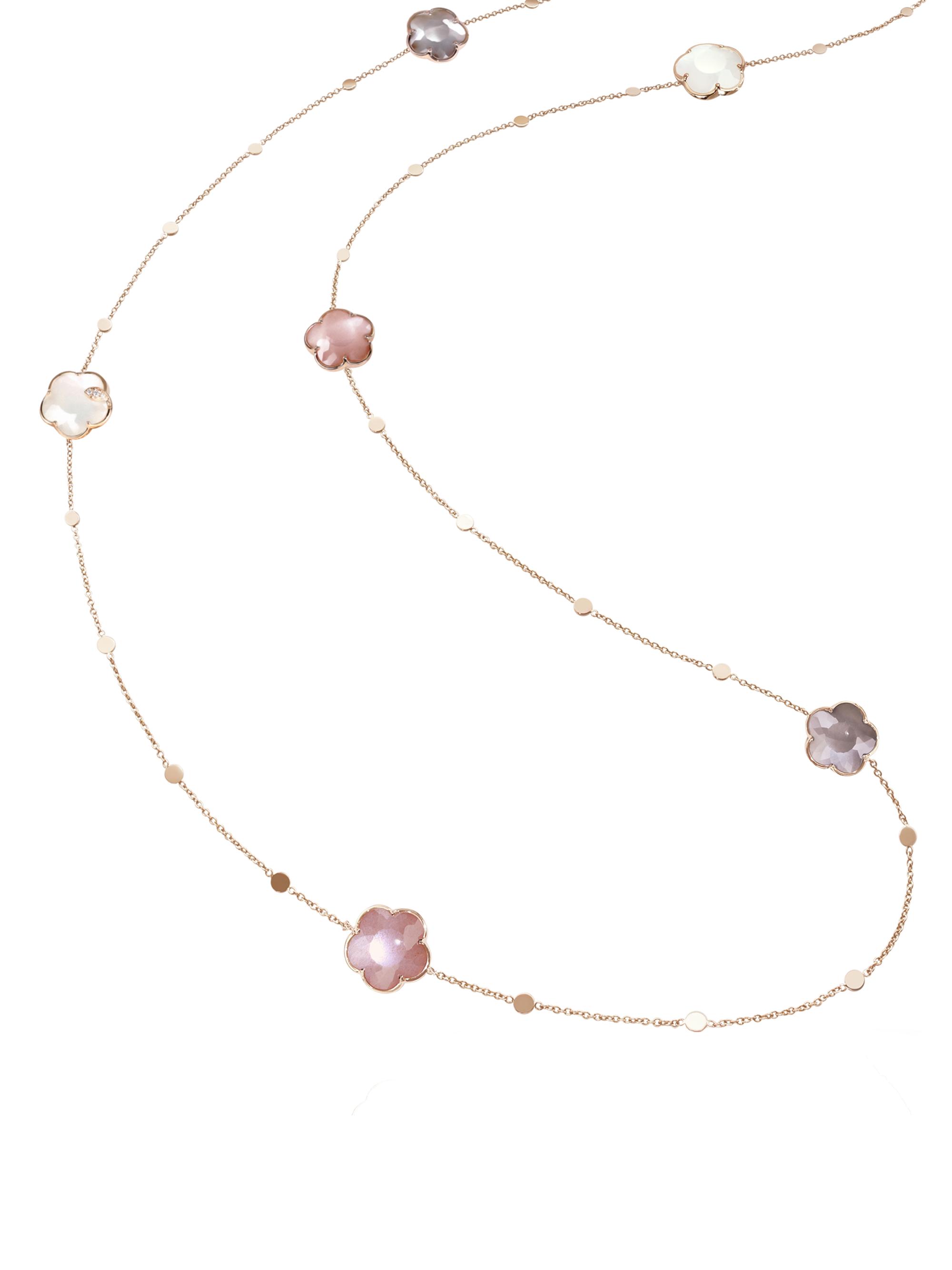 Pasquale Bruni Women's Bouquet Lunaire 18K Rose Gold, Diamond & Moonstone Sautoir - Rose Gold