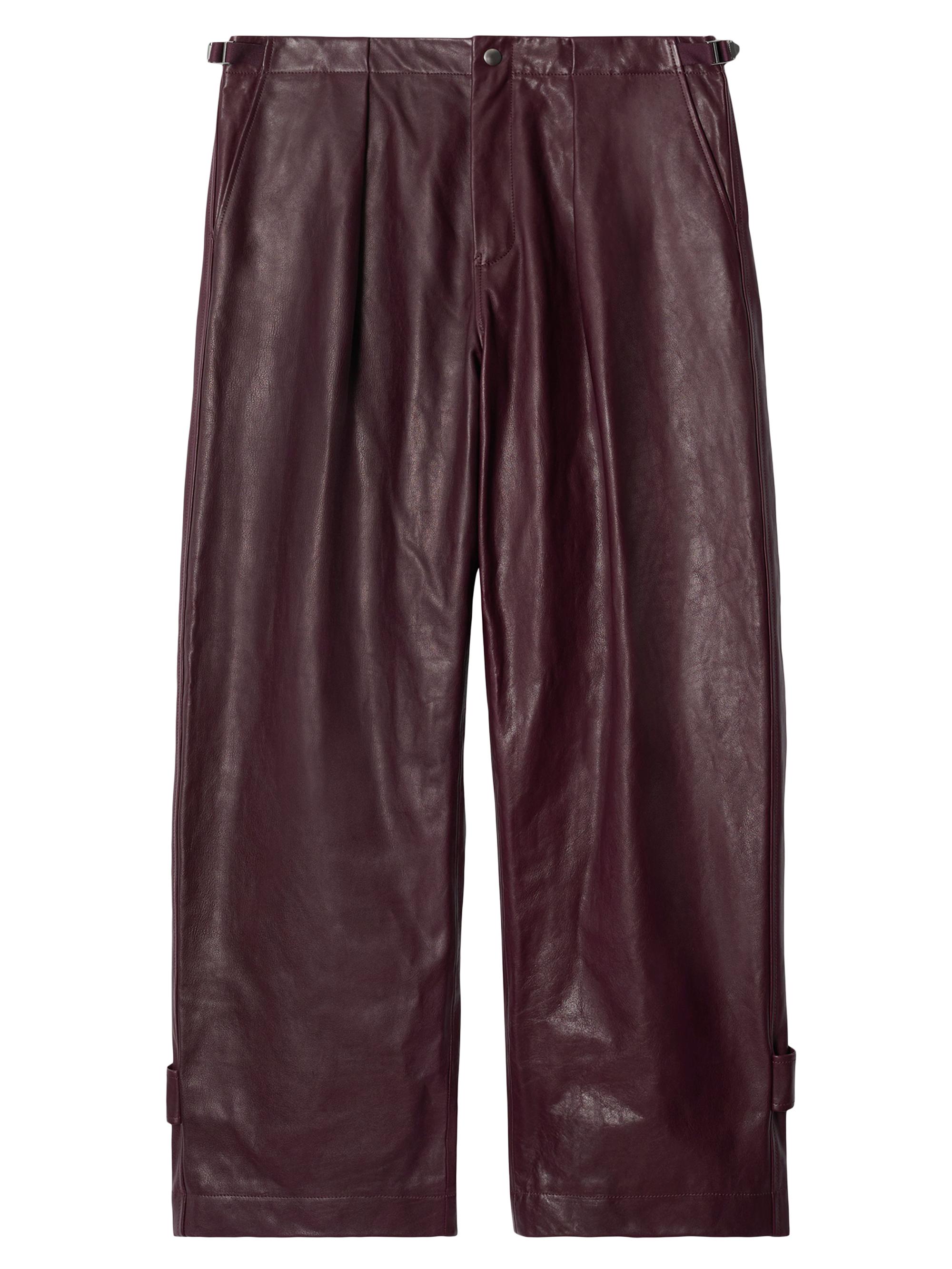 Burberry Leather Pants | Saks Fifth Avenue