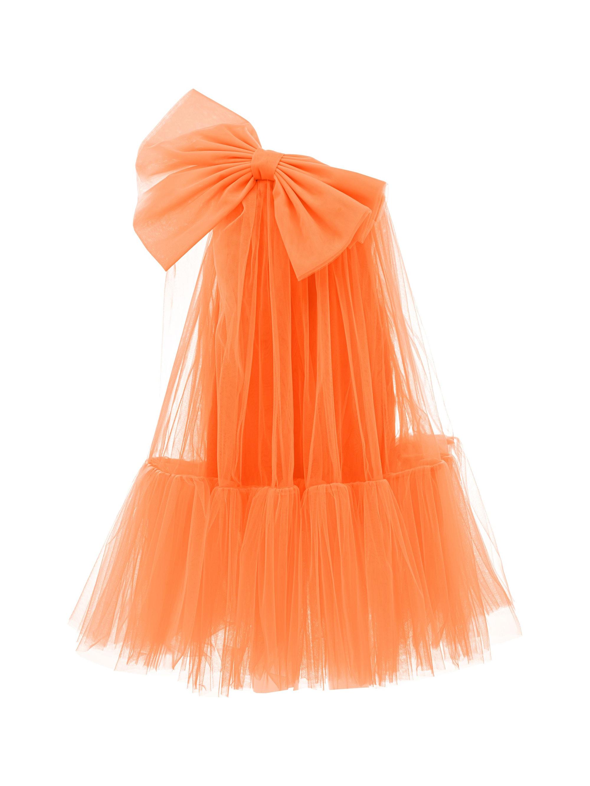 Tulleen Little Girl's & Girl's Maggi Dress - Orange