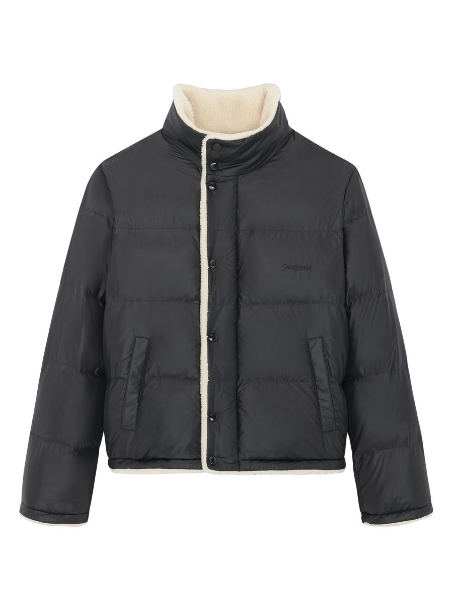 Saint Laurent シープスキンジャケット ブラック FW24/25 シルエットと細部に、知的さが漂うサンローラン──特集：冬