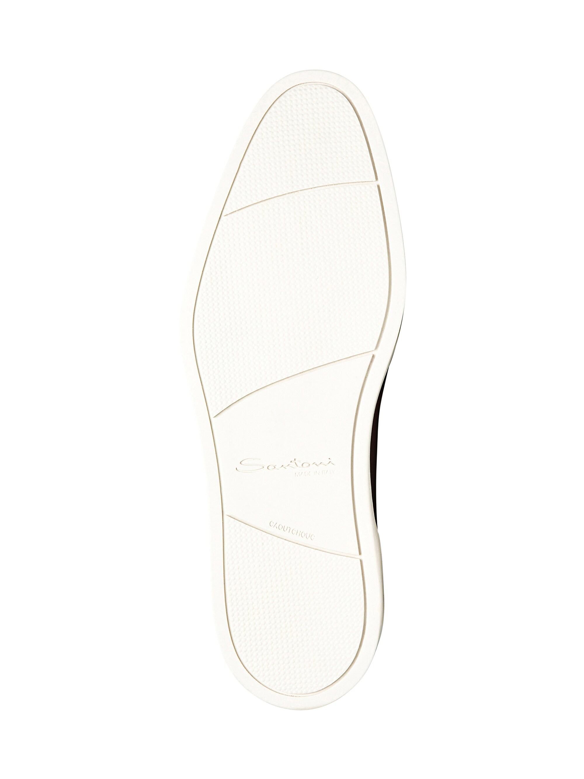 Santoni Leather Lace-Up Oxfords | Saks Fifth Avenue