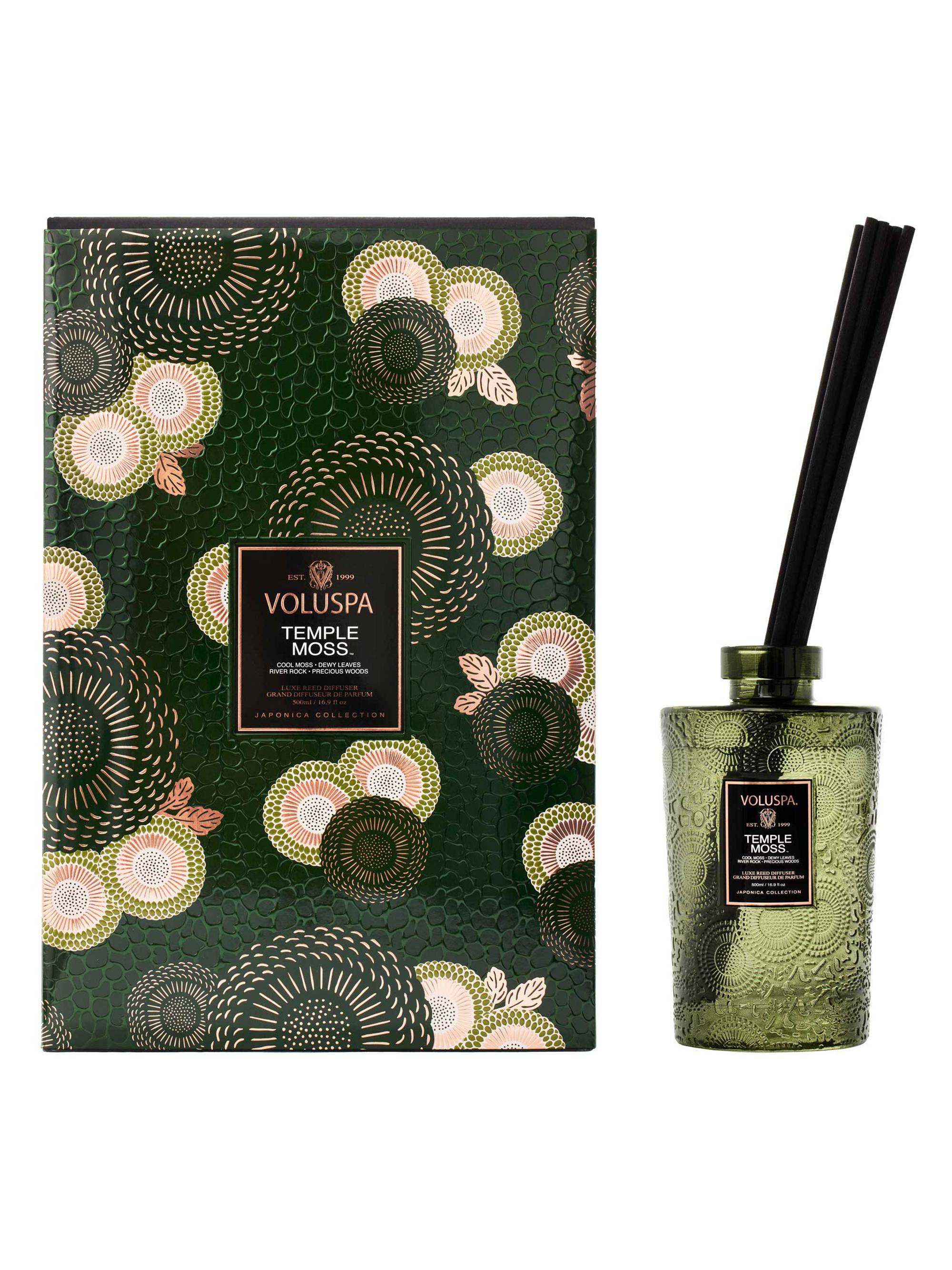 Voluspa Japonica Temple Moss Diffuser Set