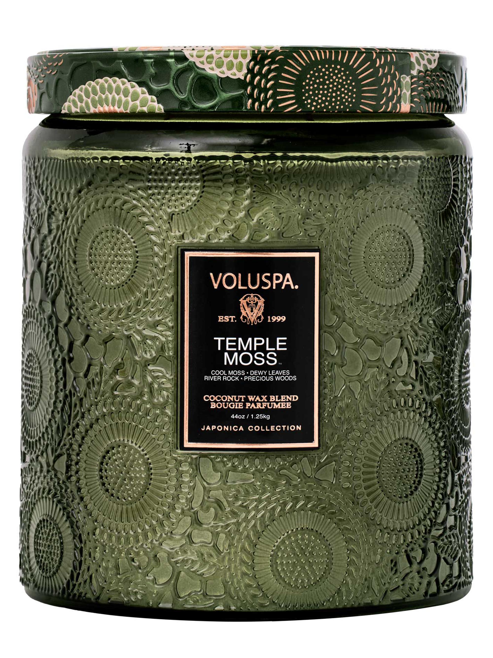 Voluspa Japonica Temple Moss Luxe Jar Candle