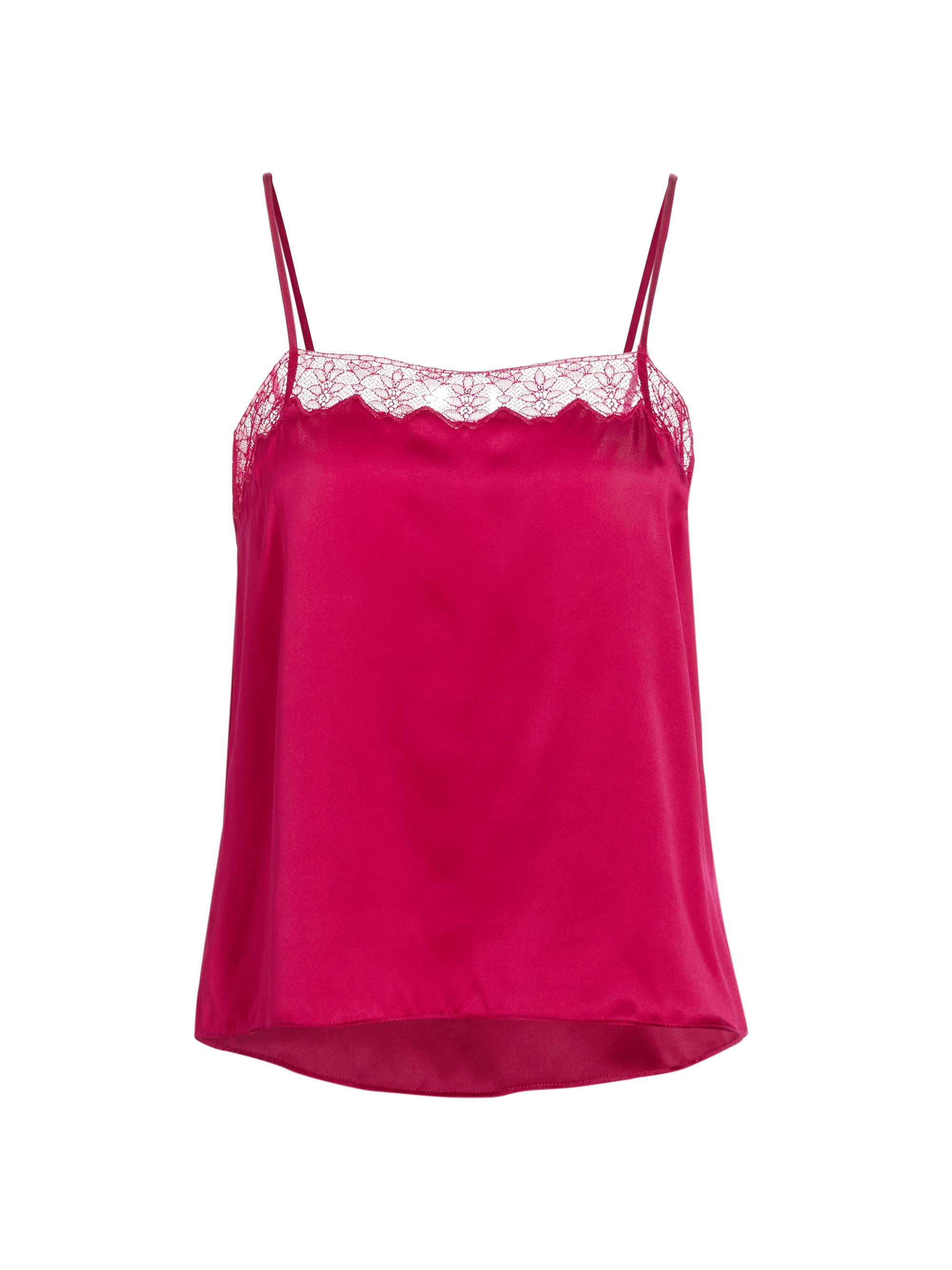 Cami NYC Women's Esme Silk Cami - Amaranth