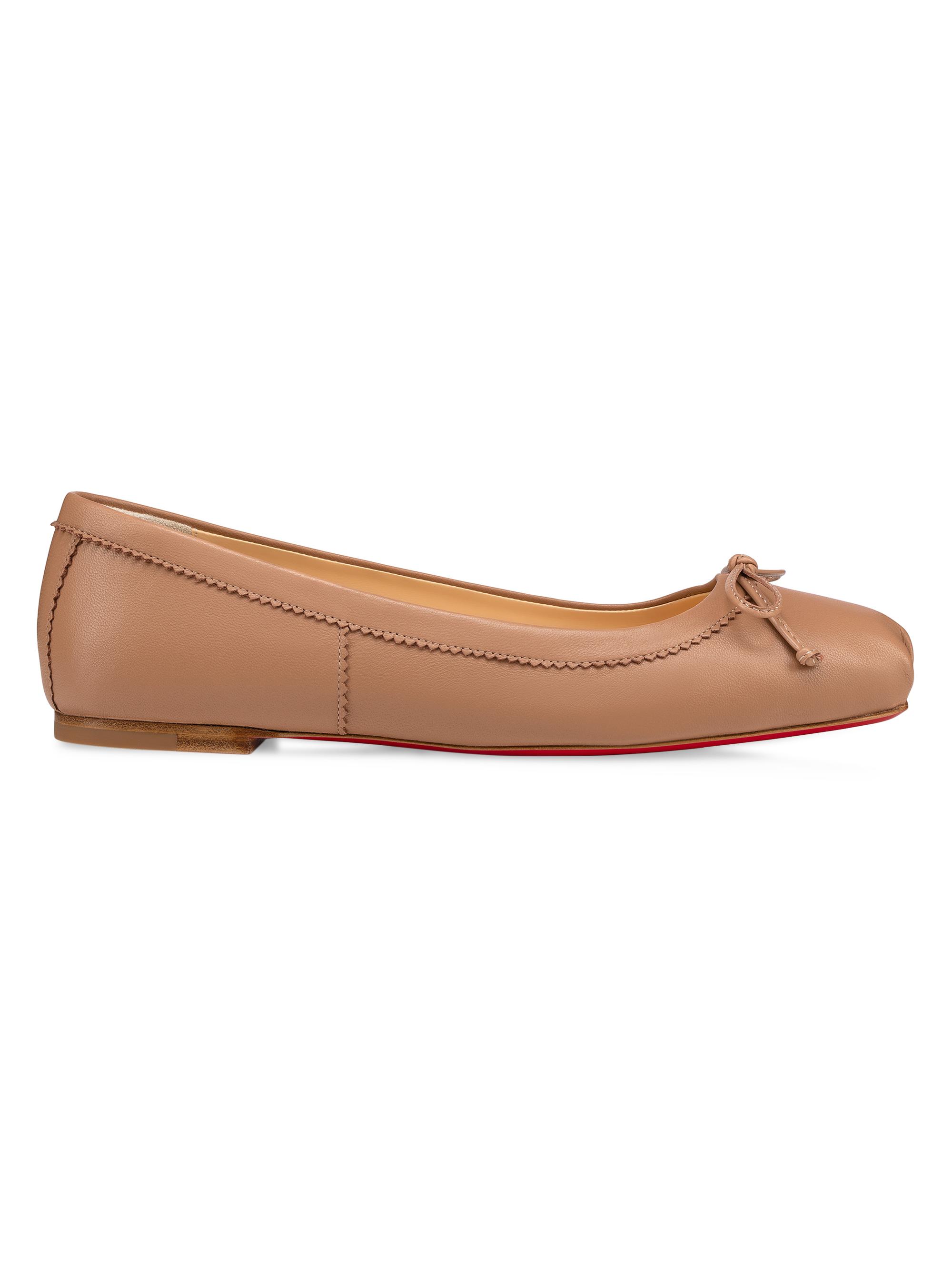 Christian Louboutin Women's Mamadrague Flats - Beige