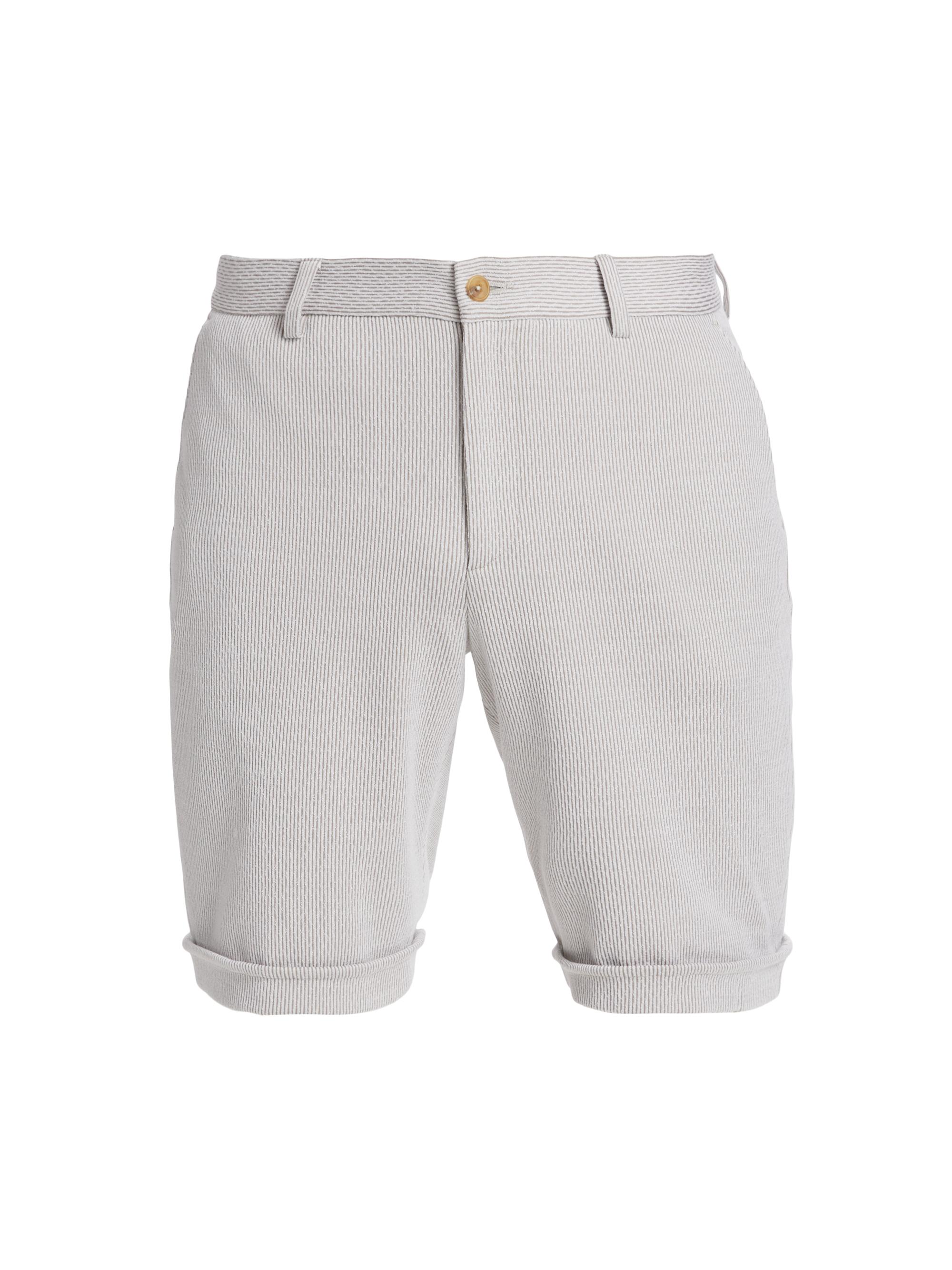 Saks Fifth Avenue Men's COLLECTION Seersucker Shorts - White