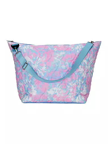 Girl's Tie-Dye Smile Weekender Bag