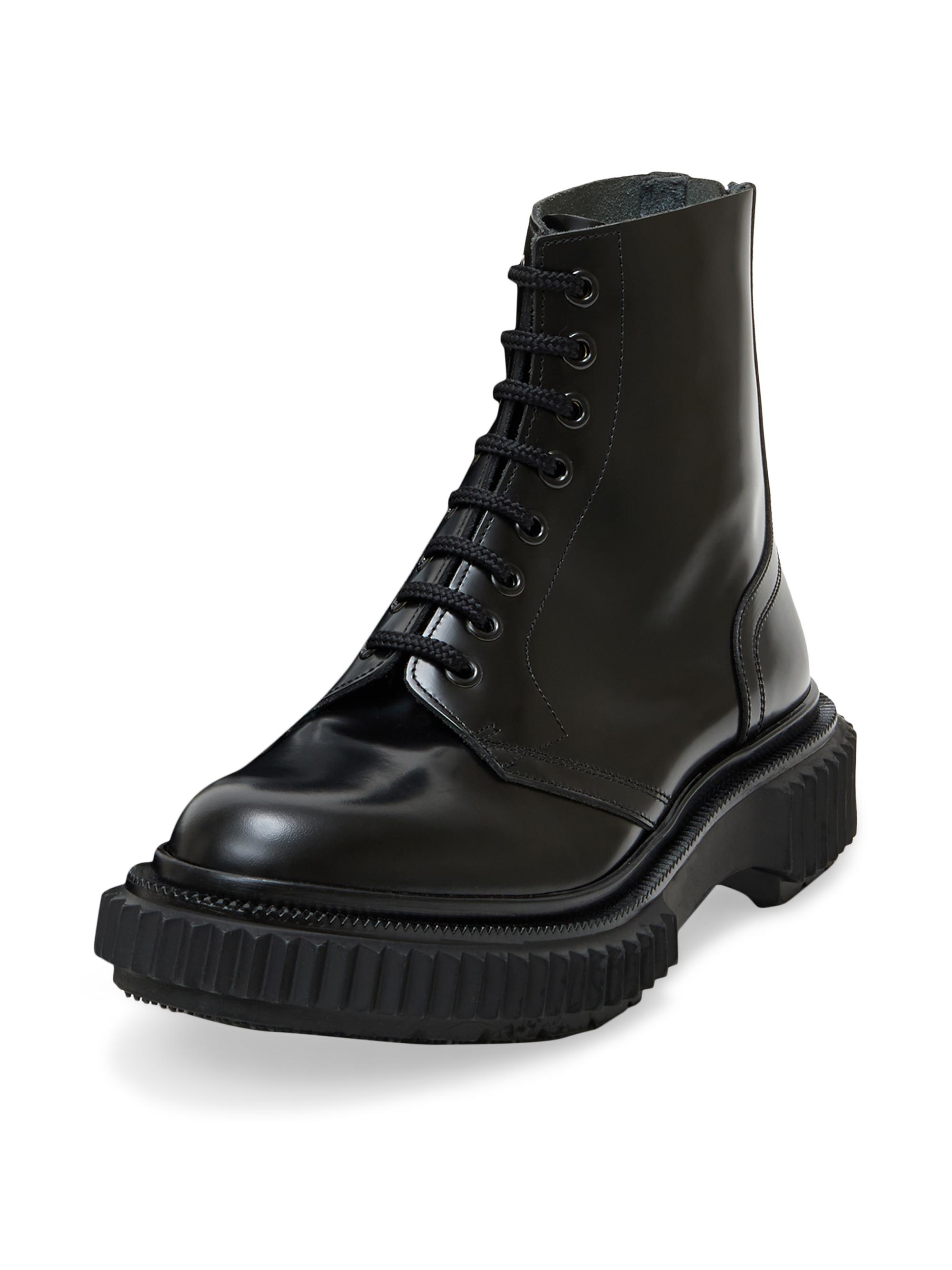 靴 GEOREGECOX UNDERCOVER 15390Jodhpur Boots Undercover Adieu x Undercover Leather Lug-Sole Combat Boots | Saks