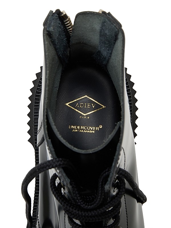Shop Undercover Adieu x Undercover Leather Lug-Sole Combat Shop Undercover Adieu x Undercover Leather Lug-Sole Combat