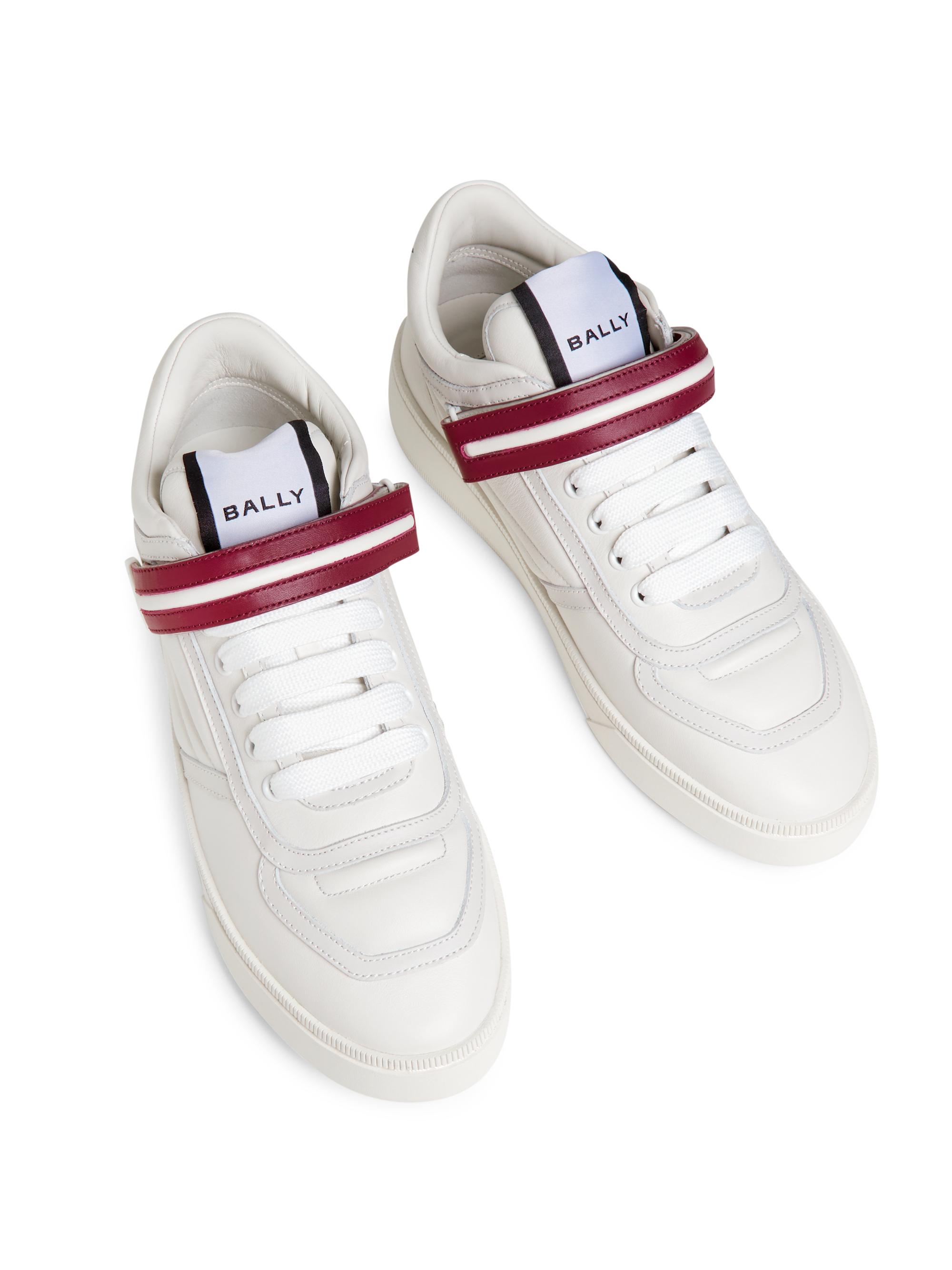 Bally Royalty panelled leather sneakers - White