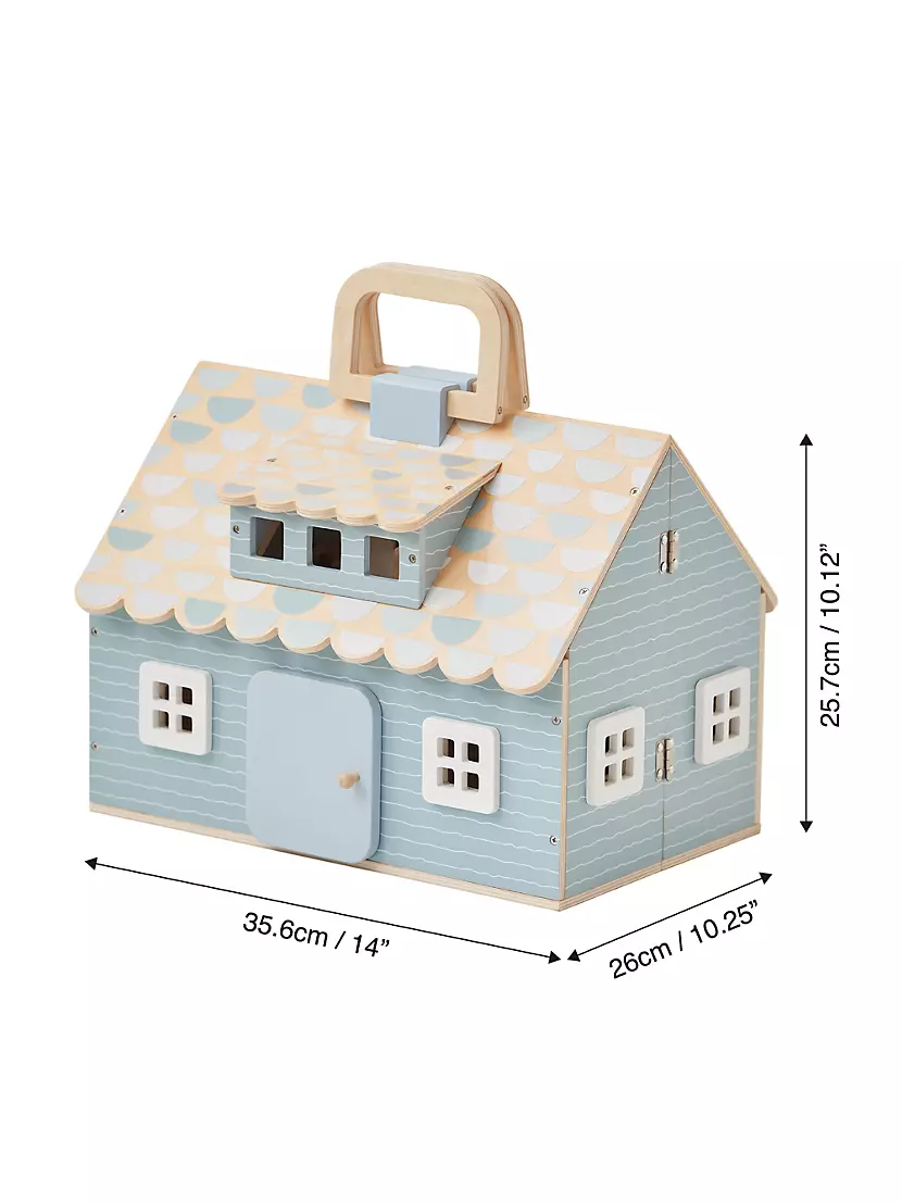 Petite Amélie Wooden Dolls House review with giveaway - Fizzy Peaches Blog