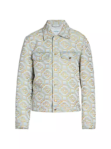 Louis Vuitton Marc Jacobs Denim Monogram Jacket (Size 36)
